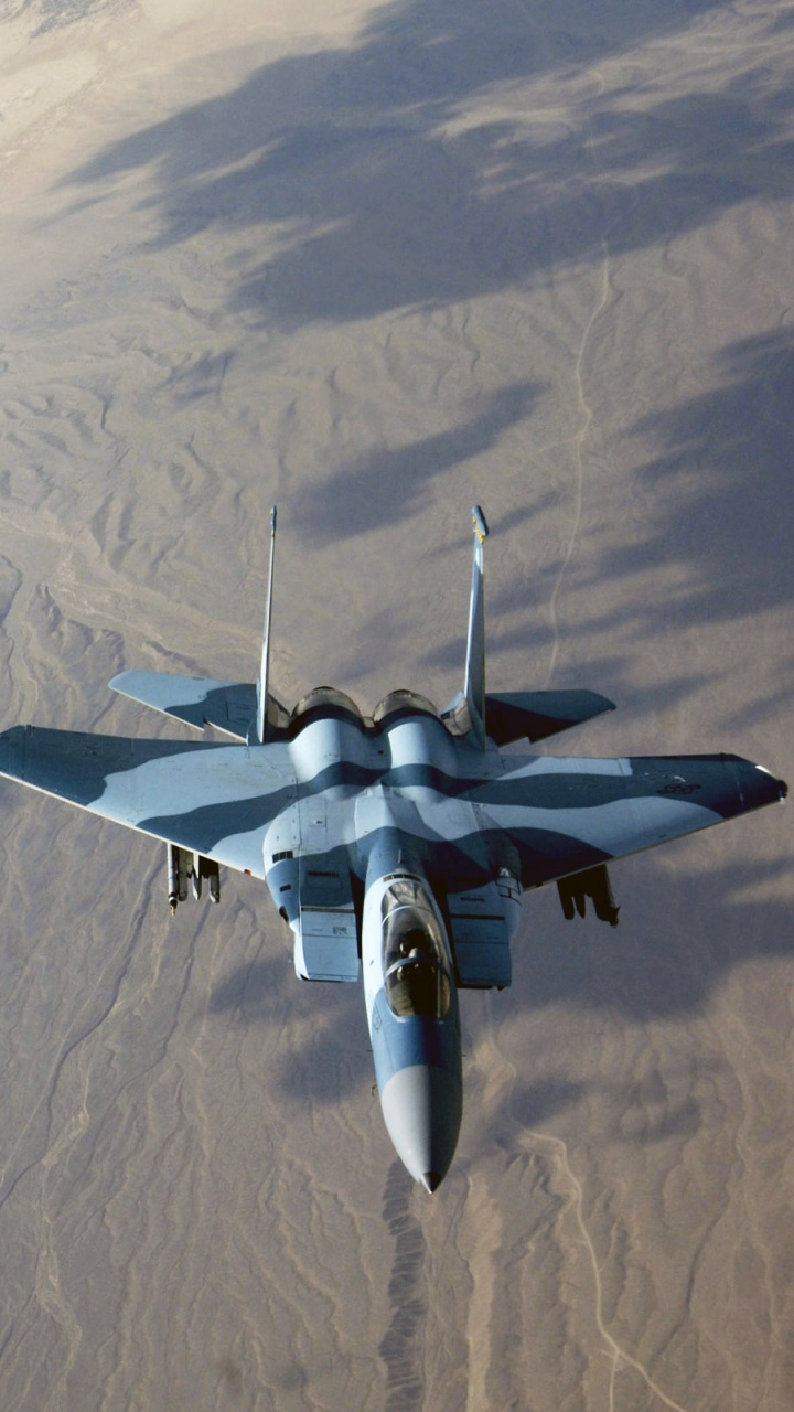 Обои самолеты, самолет, военный самолет, воздушные силы, истребительная авиация в разрешении 720x1280