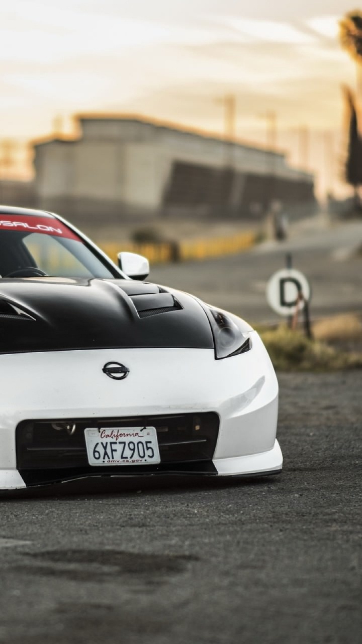 Обои Ниссан, авто, спорткар, тюнинг автомобилей, nissan 370z в разрешении 720x1280