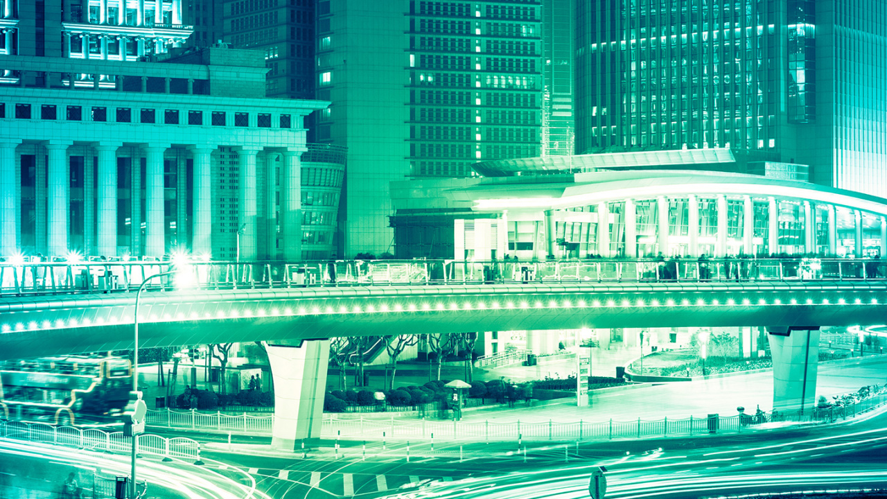 Обои сеть доставки контента, Tata Communications, здание, уличный фонарь, небоскреб в разрешении 1280x720