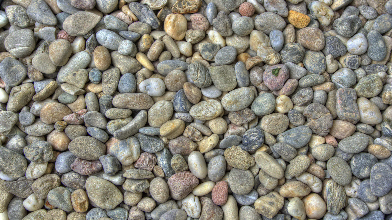 Обои булыжник, ковер, гравий, рок, этаж в разрешении 1280x720