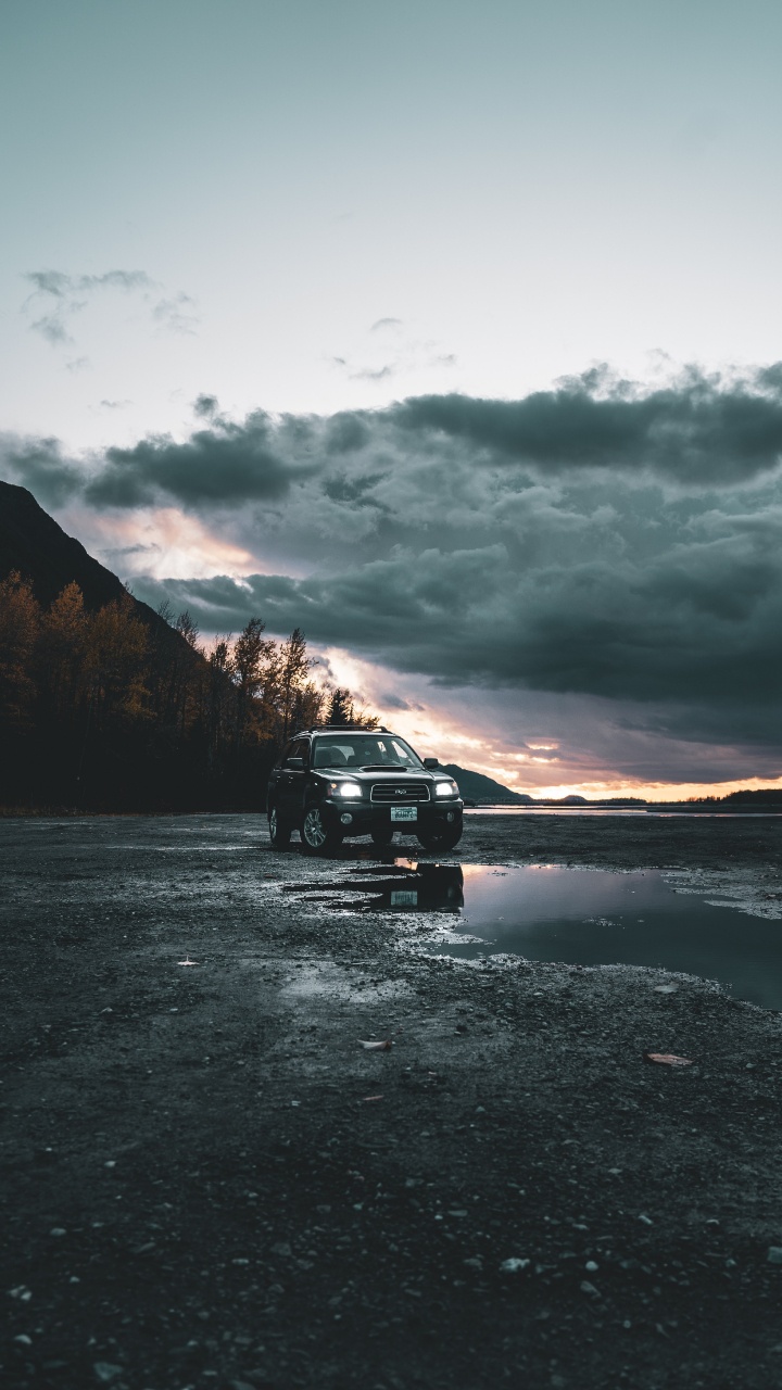 Обои звук, горизонт, океан, вода, вход в разрешении 720x1280