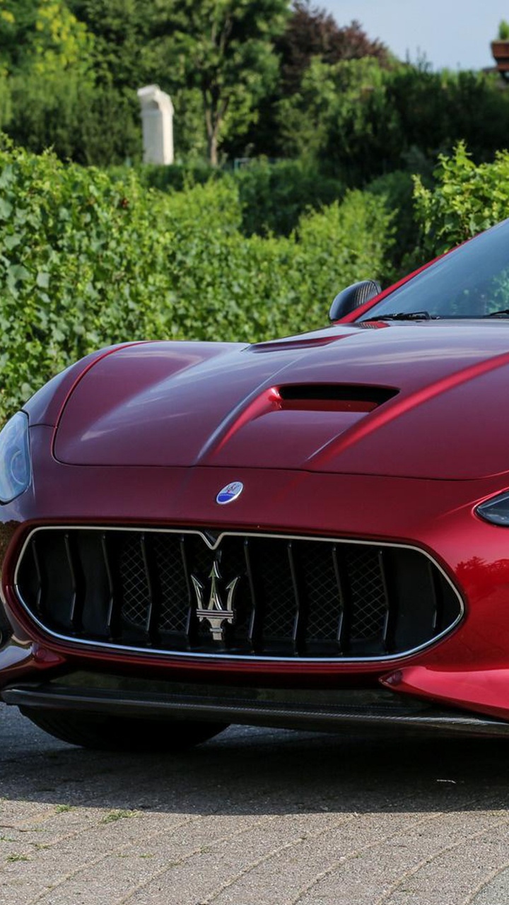 Обои Мазерати, авто, спорткар, Мазерати Получил, Гранд туреры в разрешении 720x1280