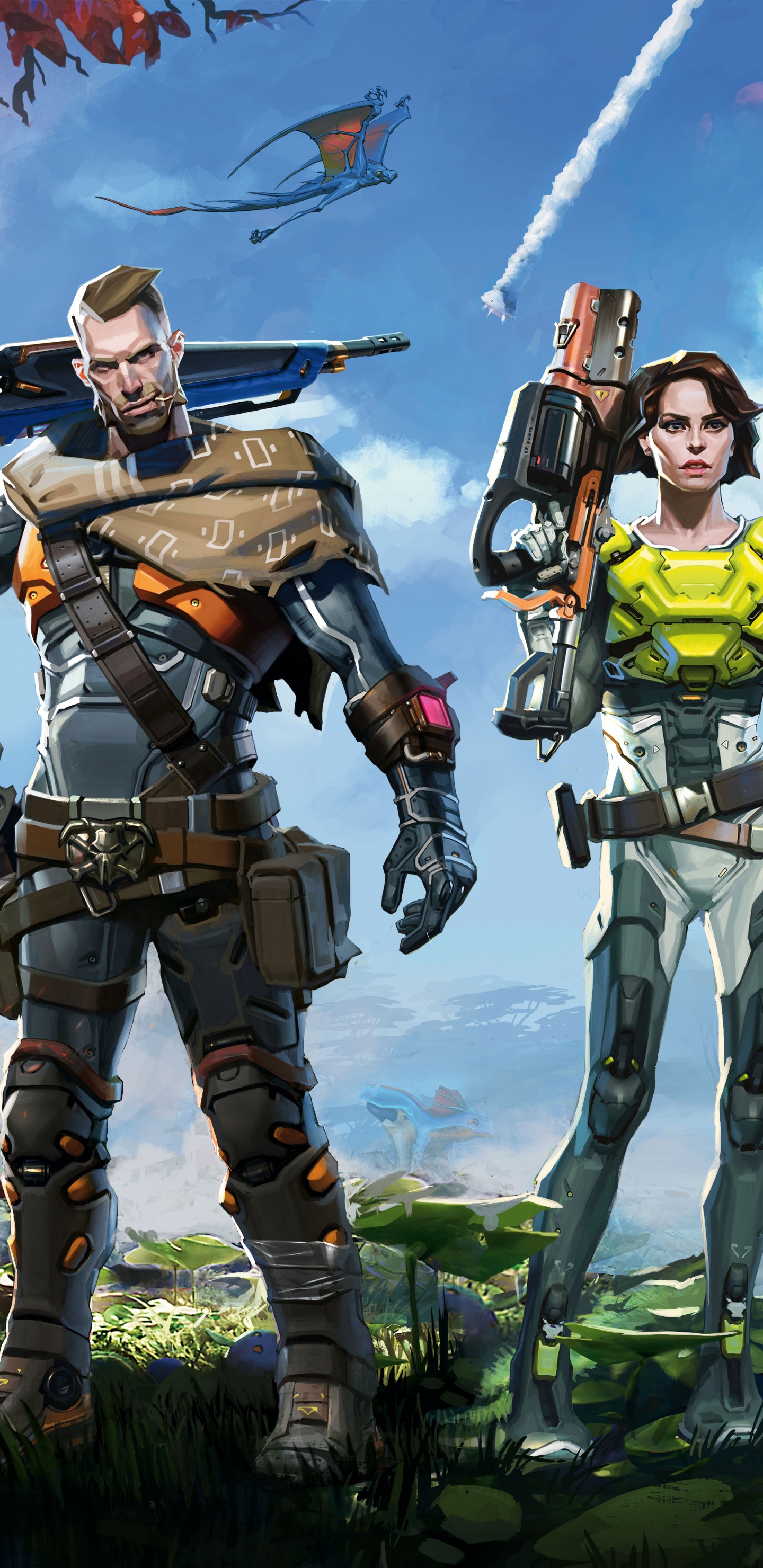 Обои игровой цикл, стратегии видео игры, компьютерная игра, игры, меха в разрешении 1440x2960