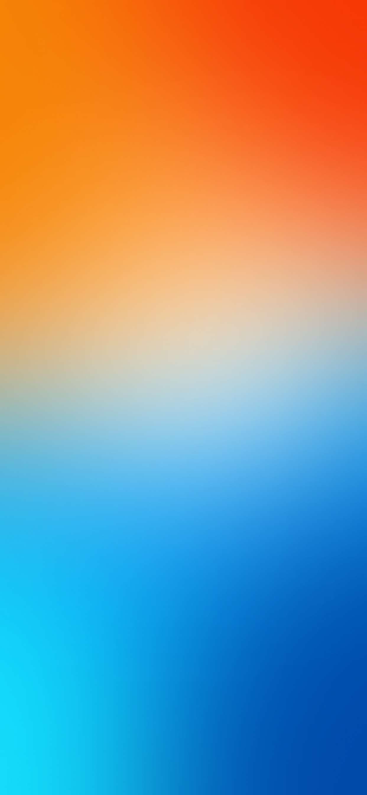 Обои красочность, синий, горизонт, полутона и оттенки, электрик в разрешении 1242x2688