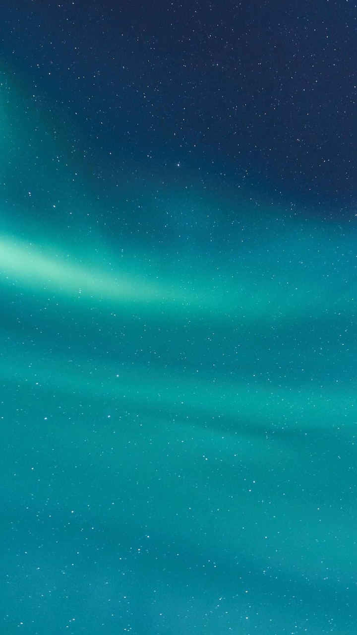 Обои Аврора, синий, Аква, зеленый, атмосфера в разрешении 720x1280