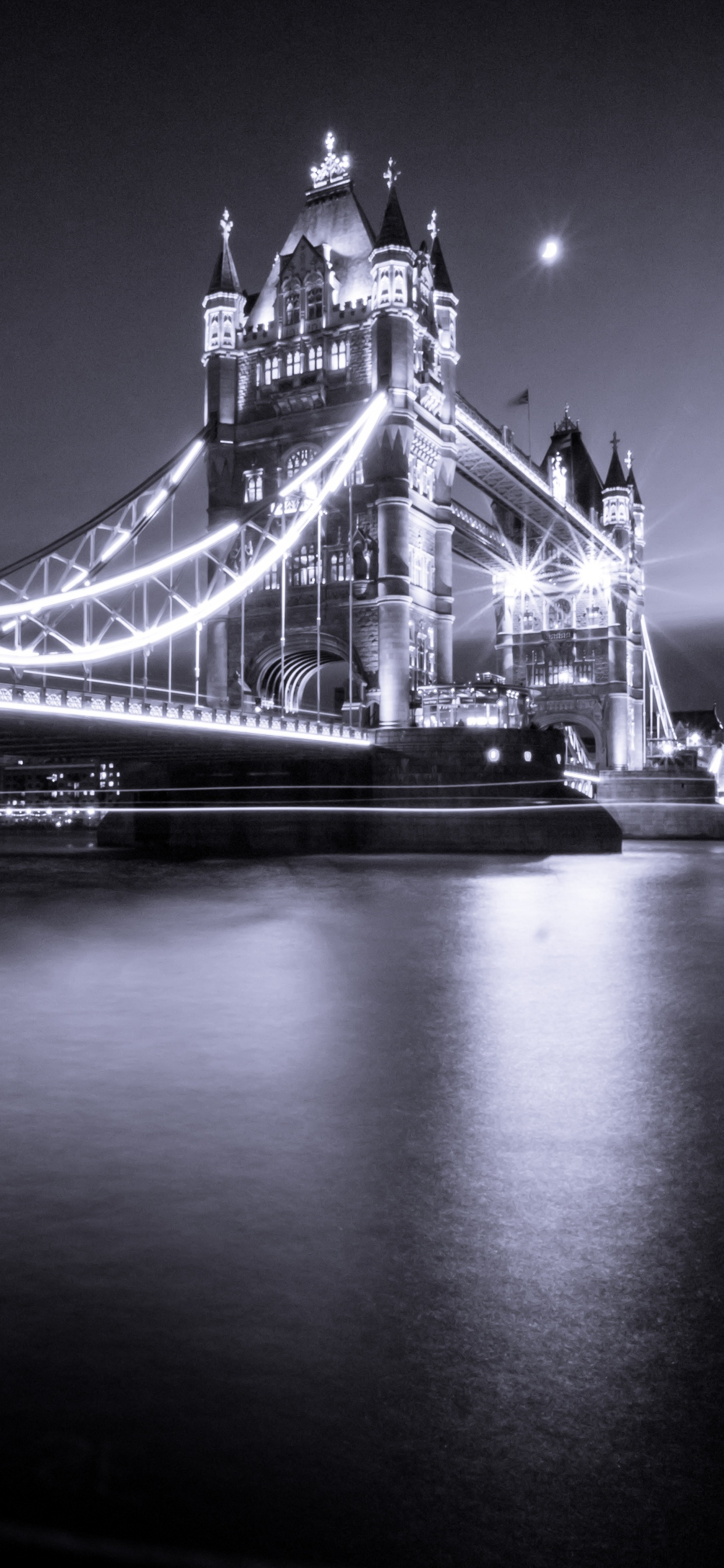 Обои тауэрский мост, лондонский Тауэр, река темза, подвесной мост, мост в разрешении 1242x2688