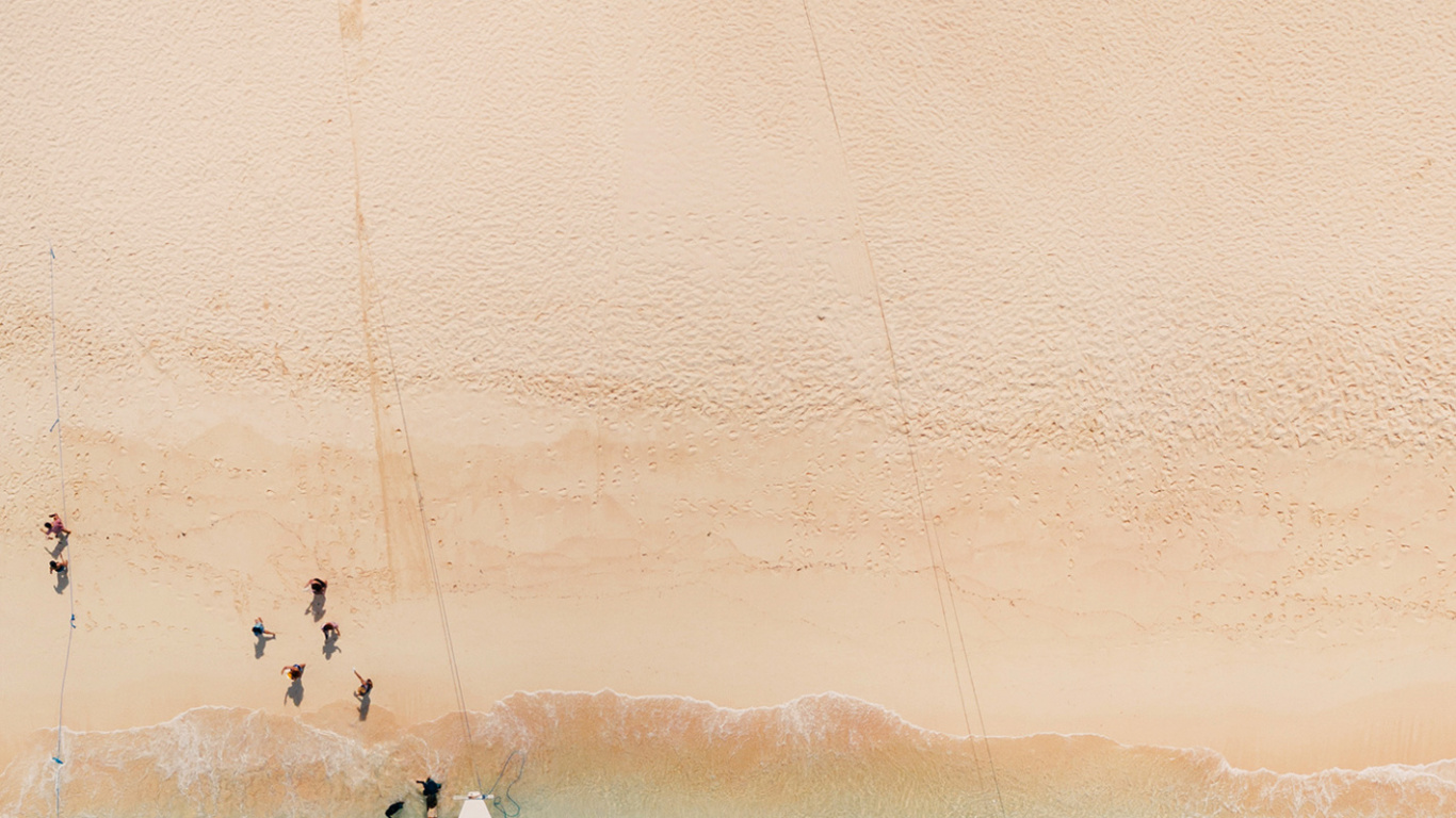 Обои море, вода, зеленый, синий, лазурный в разрешении 1366x768