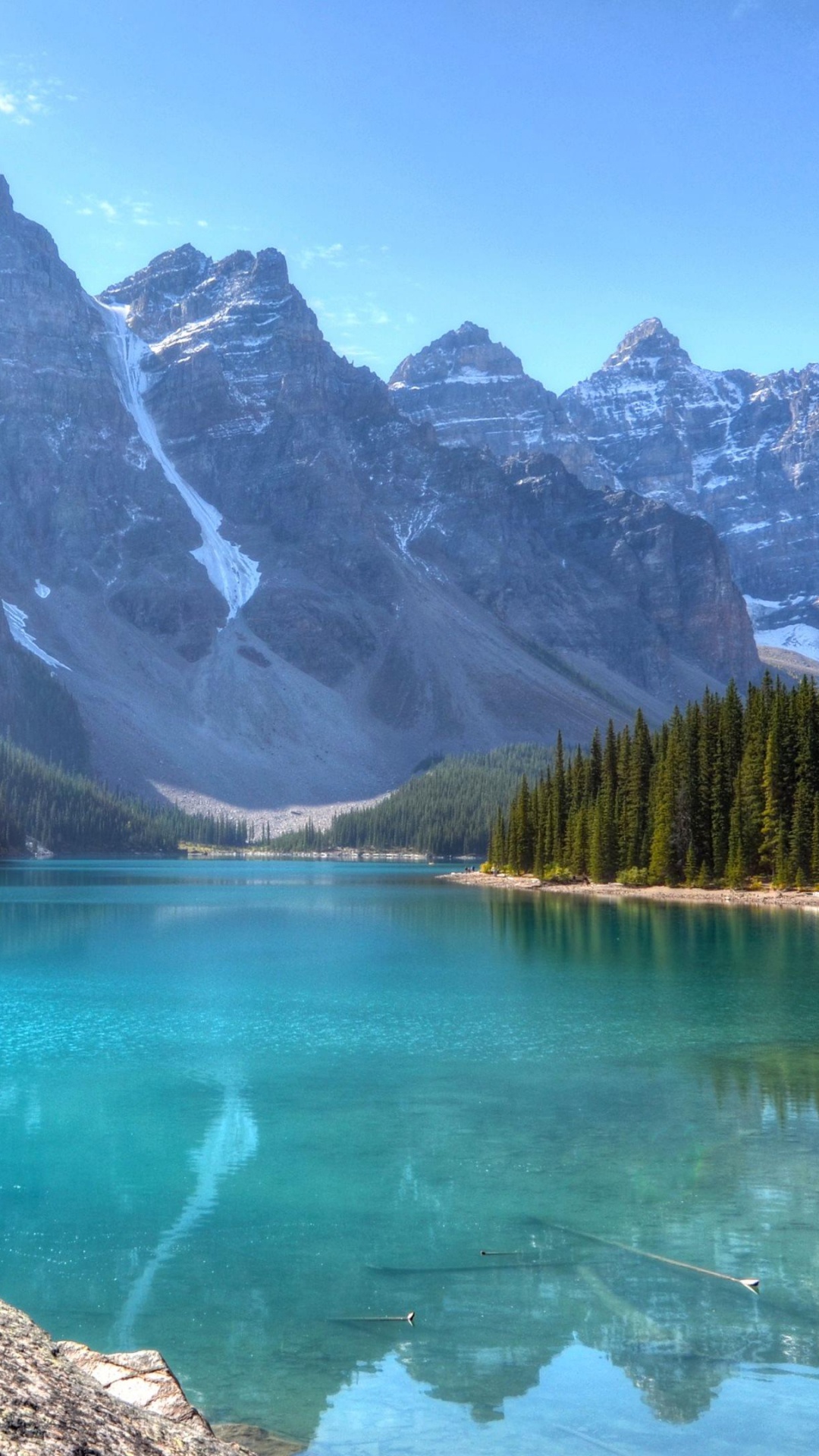 Обои природа, гора, ледниковое озеро, дикая местность, озеро в разрешении 1080x1920