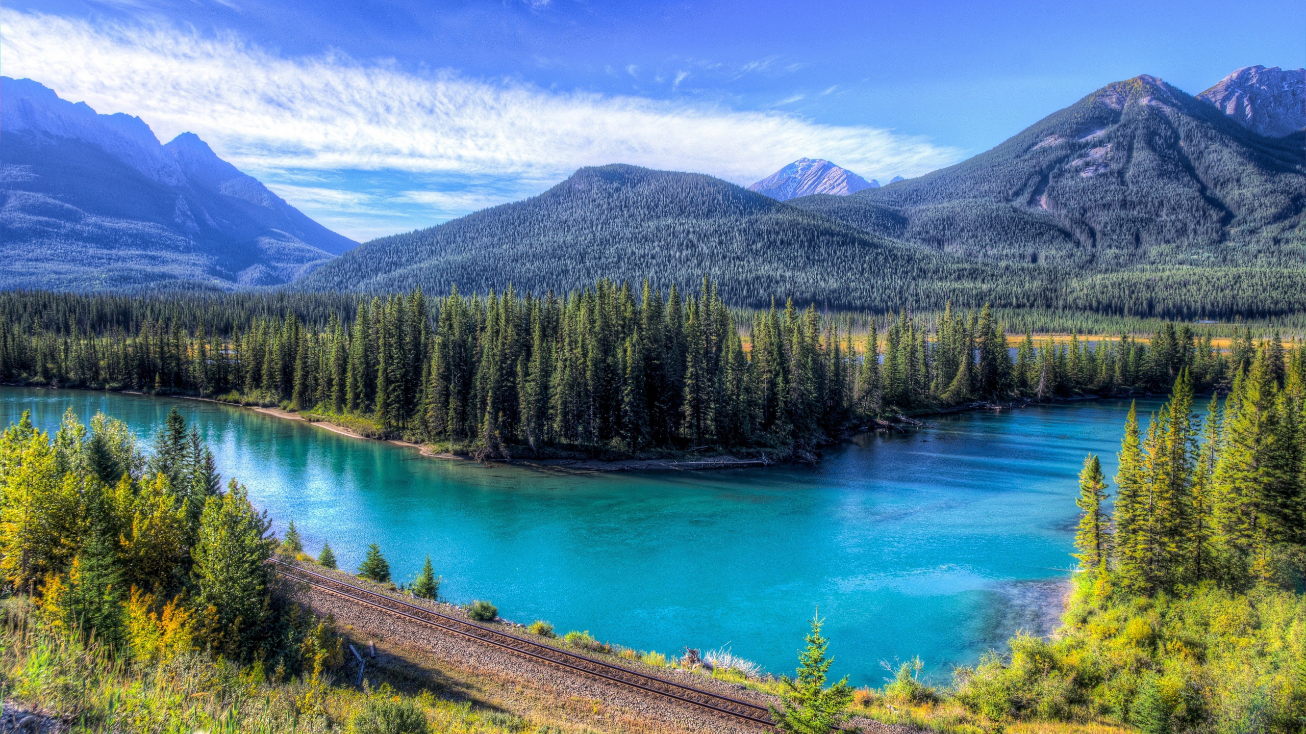 Обои пейзаж, гора, природа, дикая местность, нагорье в разрешении 2560x1440