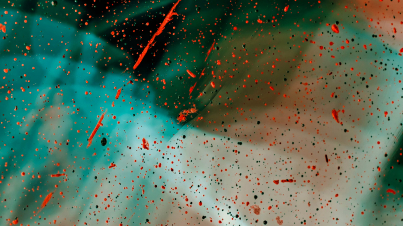 Обои текстура, зеленый, лазурный, жидкость, жидкий в разрешении 1366x768