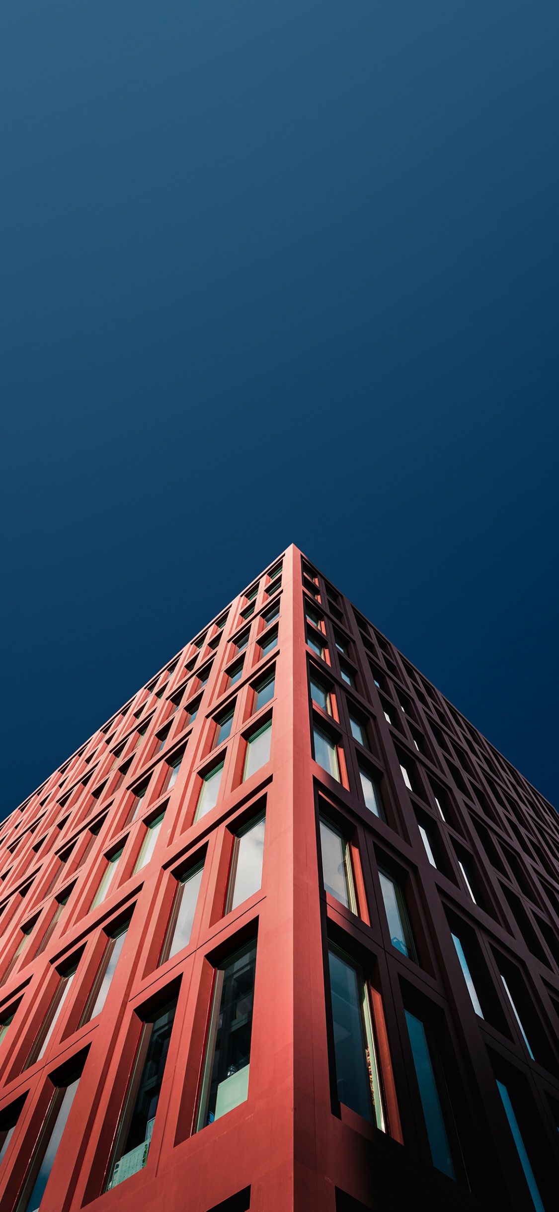 Обои эффект глубины, смартфон, ios, здание, небоскреб в разрешении 1125x2436