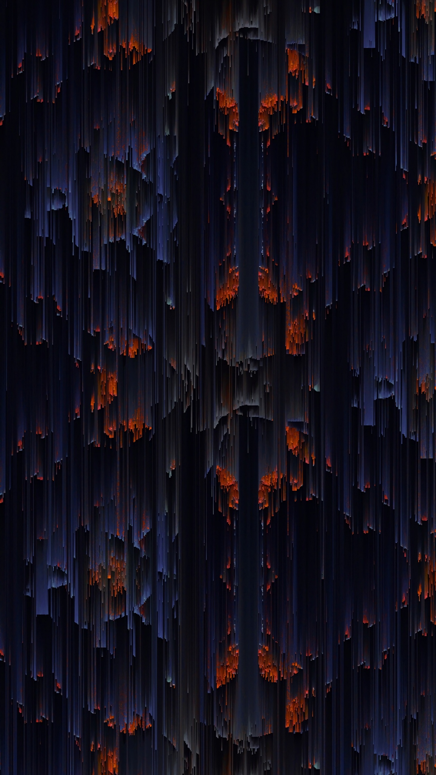 Обои синий, свет, Апельсин, линия, древесина в разрешении 1440x2560