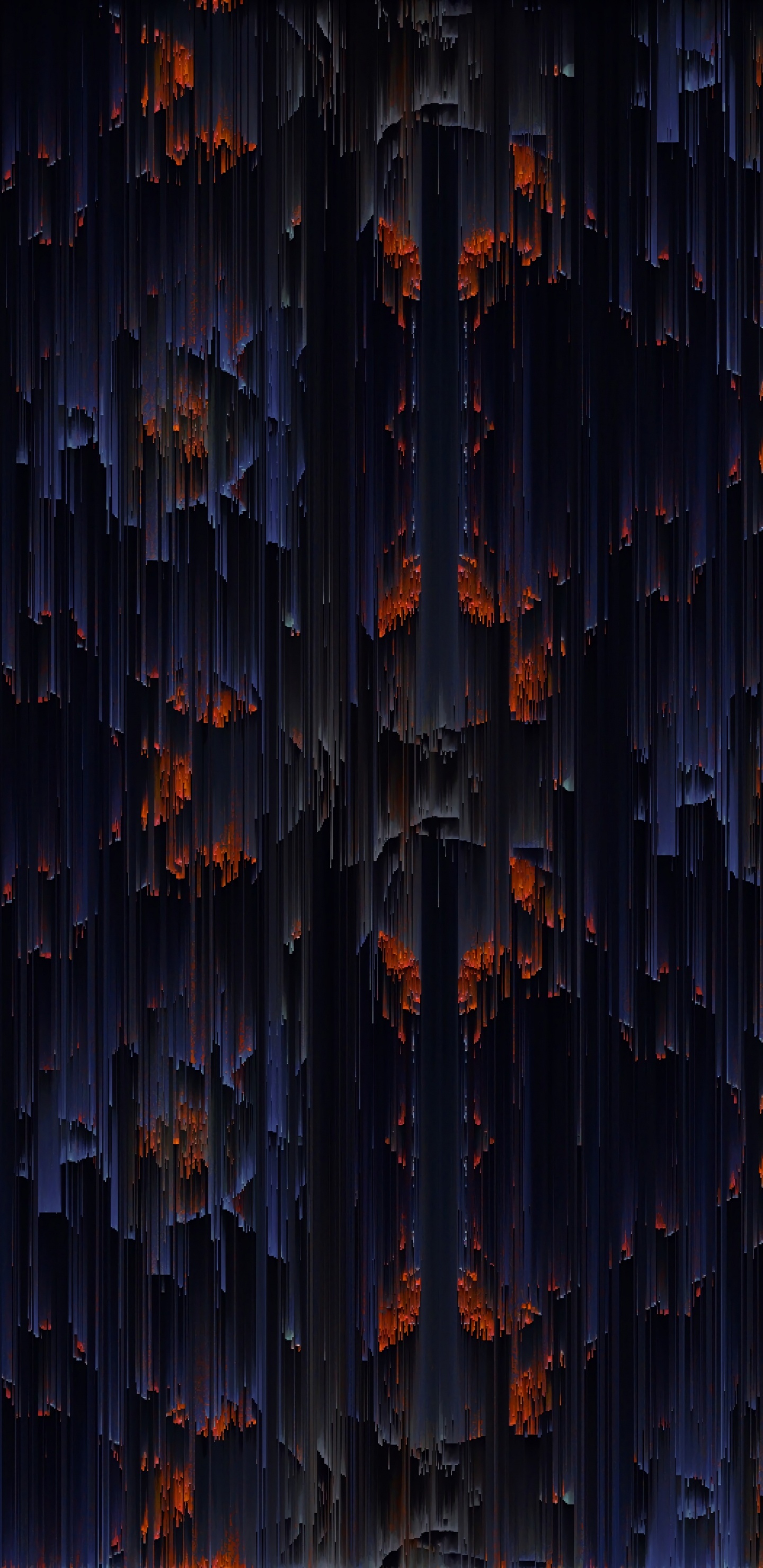 Обои синий, свет, Апельсин, линия, древесина в разрешении 1440x2960