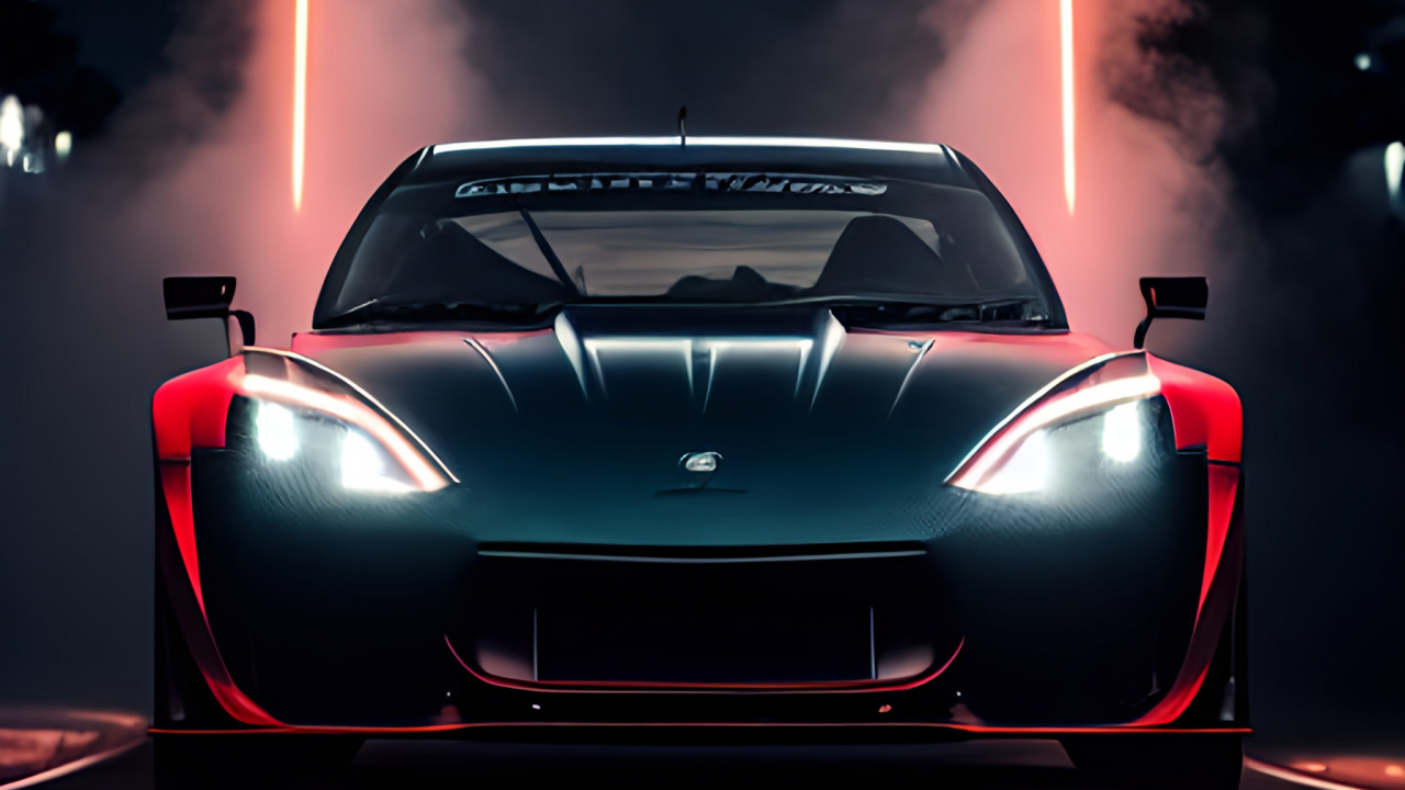 Обои суперкар, легковые автомобили, фара, колесо, шина в разрешении 1280x720