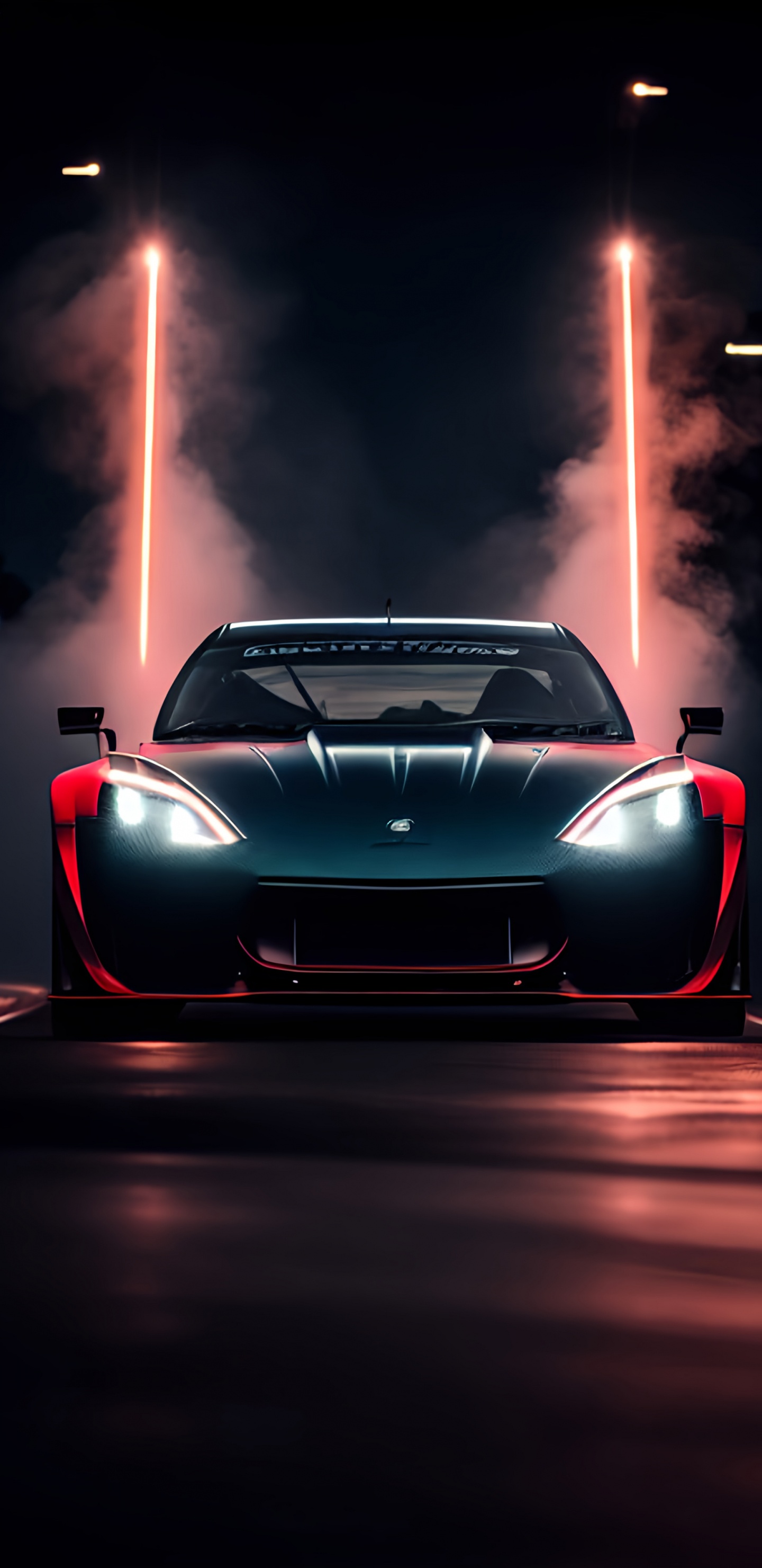 Обои суперкар, легковые автомобили, фара, колесо, шина в разрешении 1440x2960