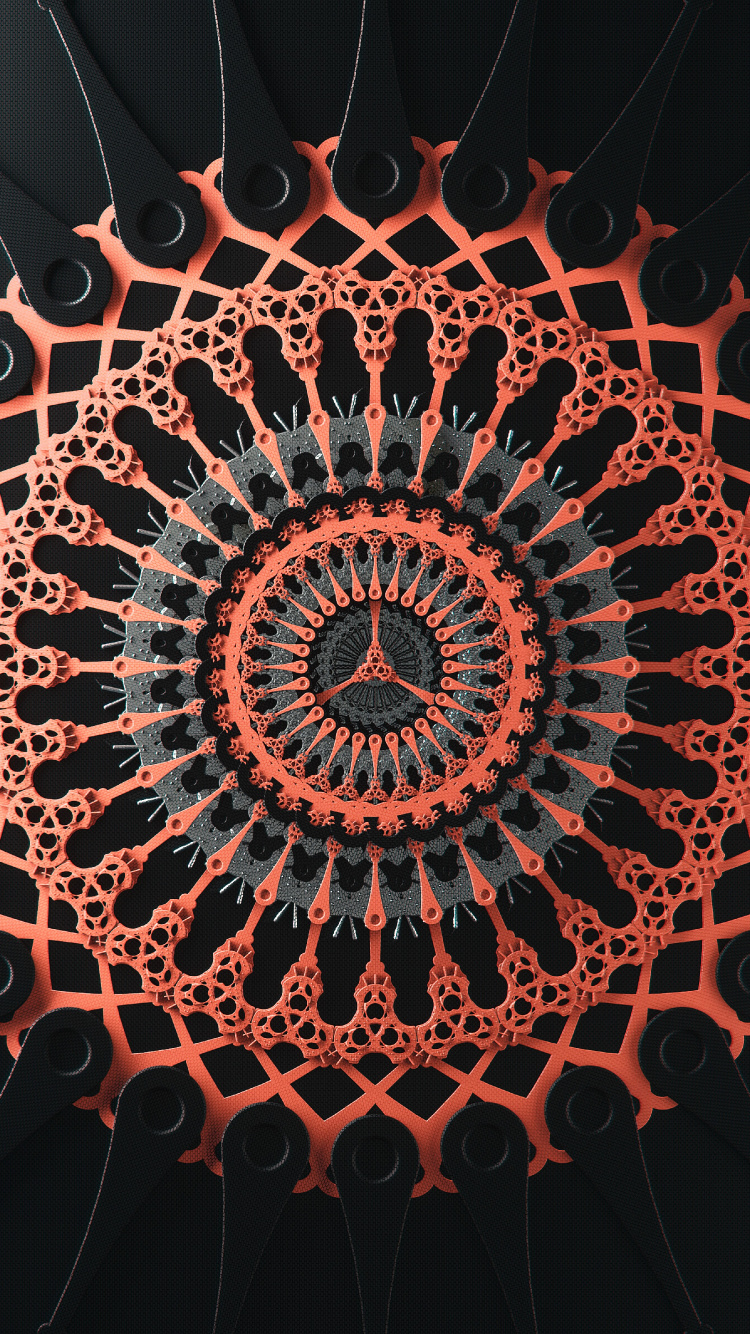 Обои вязание крючком, узор, ткань, арт, кружево в разрешении 750x1334