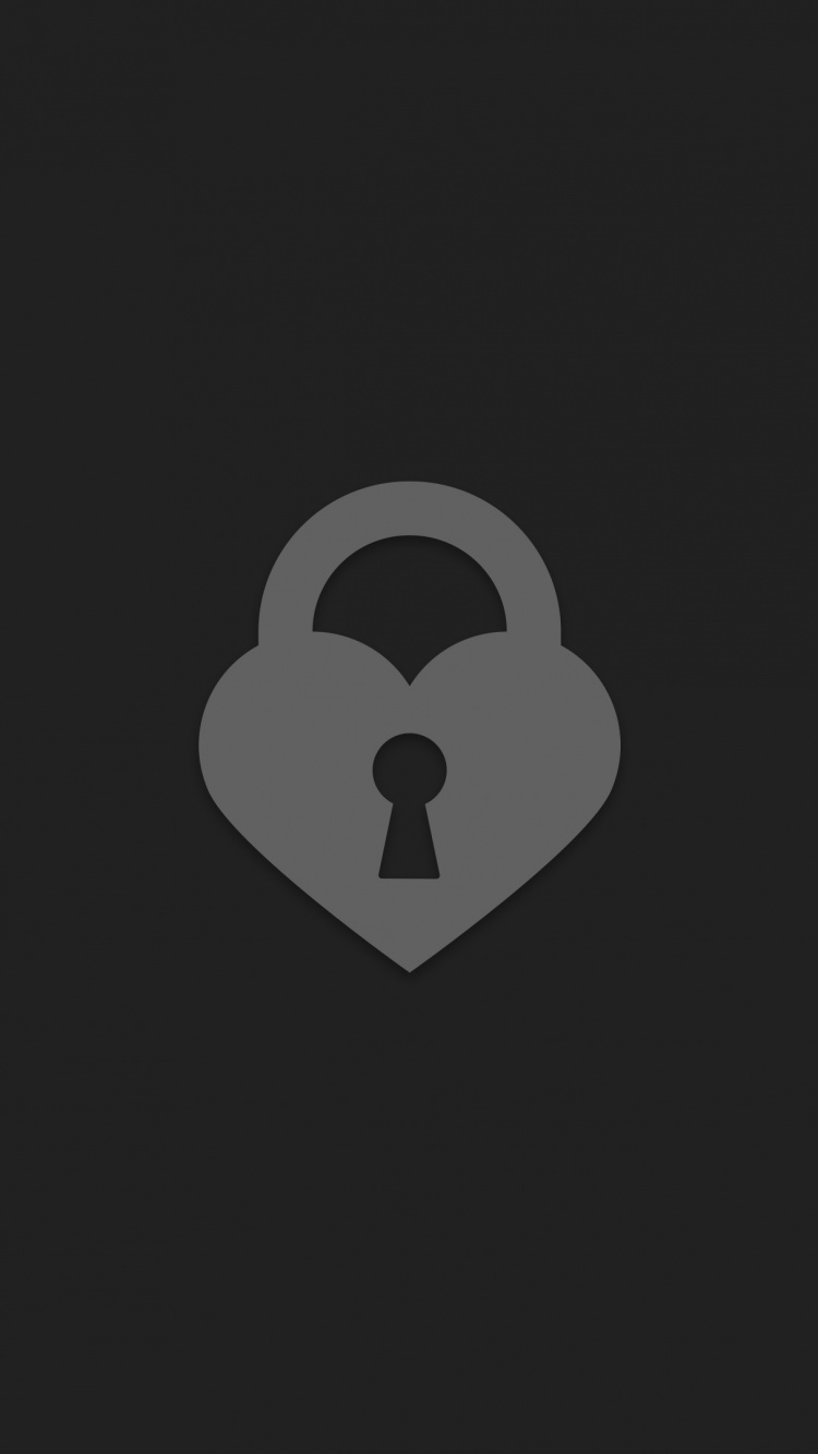 Обои лого, сердце, графика, символ, марка в разрешении 750x1334