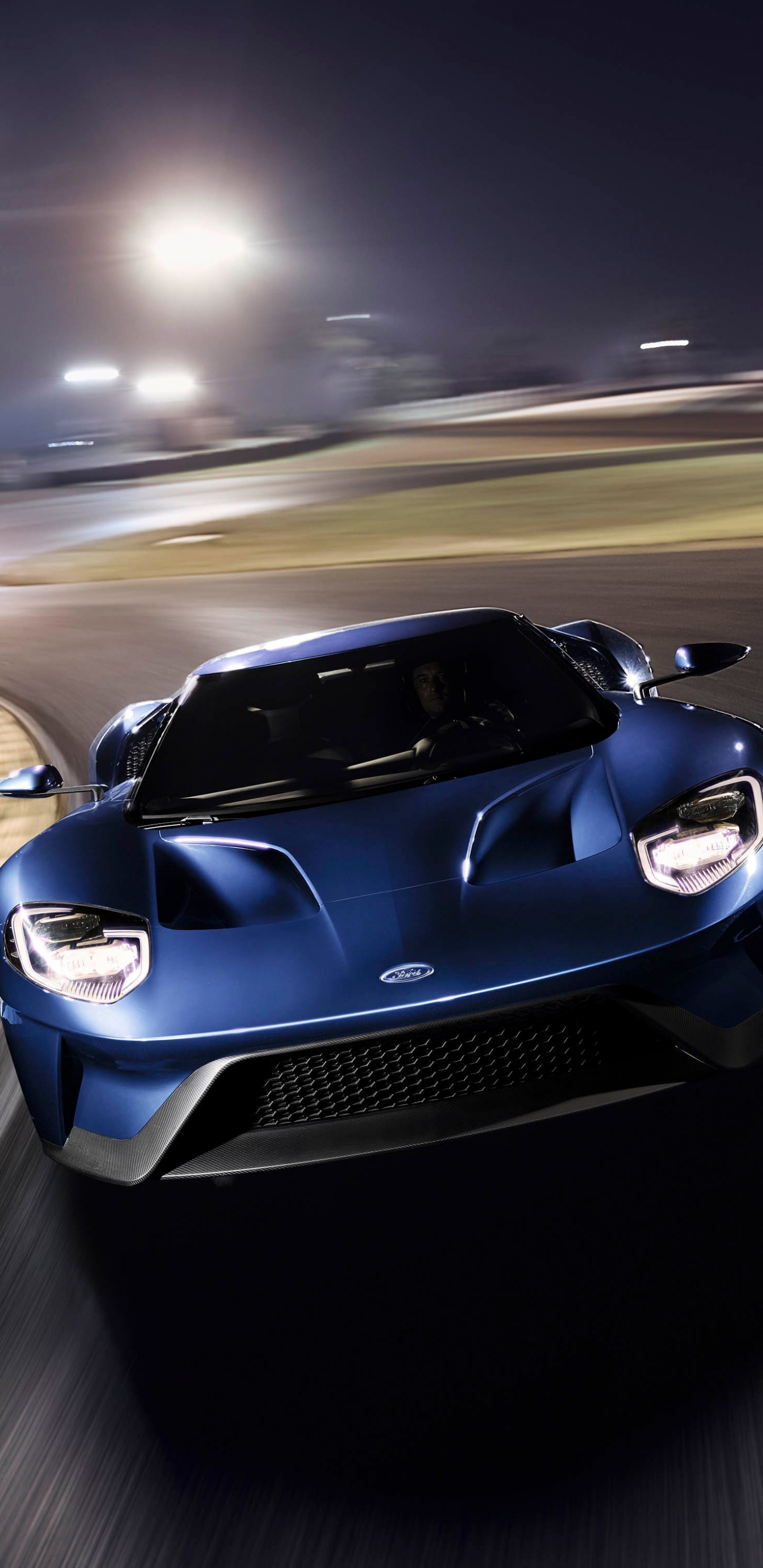 Обои ford gt, компания Ford, спорткар, суперкар, авто в разрешении 1440x2960