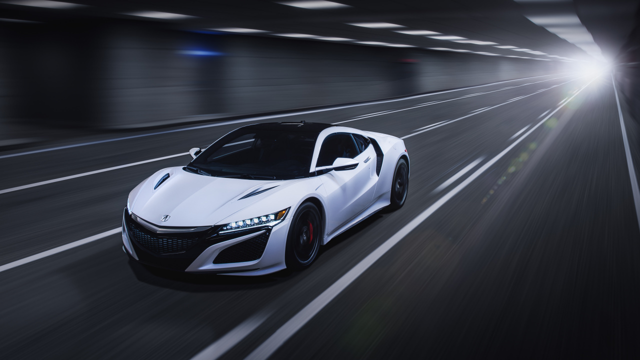 Обои 2019 Акура NSX будет, акура, авто, Хонда, спорткар в разрешении 1280x720