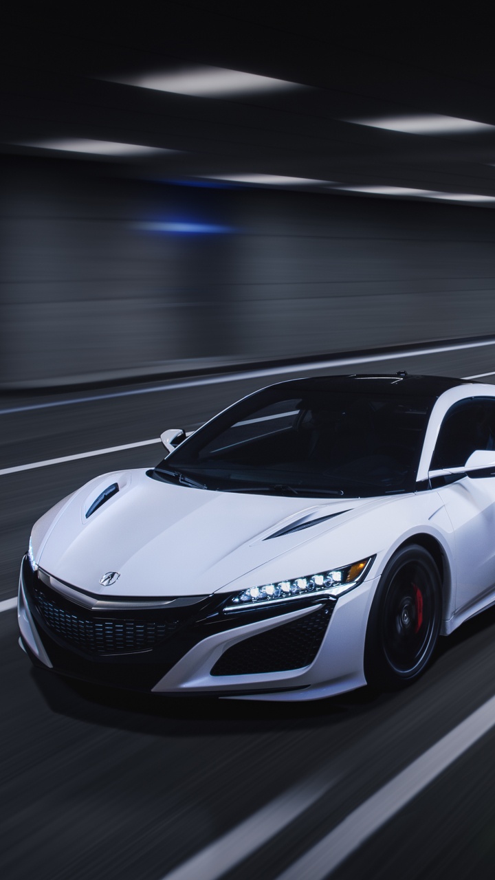 Обои 2019 Акура NSX будет, акура, авто, Хонда, спорткар в разрешении 720x1280