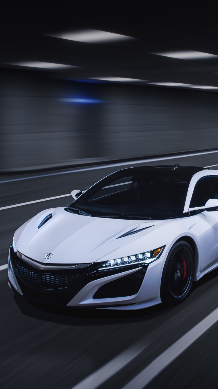 Обои 2019 Акура NSX будет, акура, авто, Хонда, спорткар в разрешении 750x1334