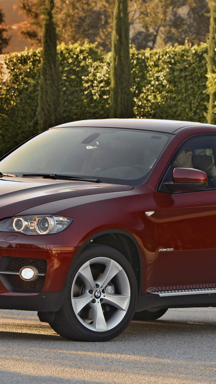 Обои bmw x6, авто, БМВ Х6 2011, bmw, БМВ х6 xdrive50i 2013 в разрешении 750x1334