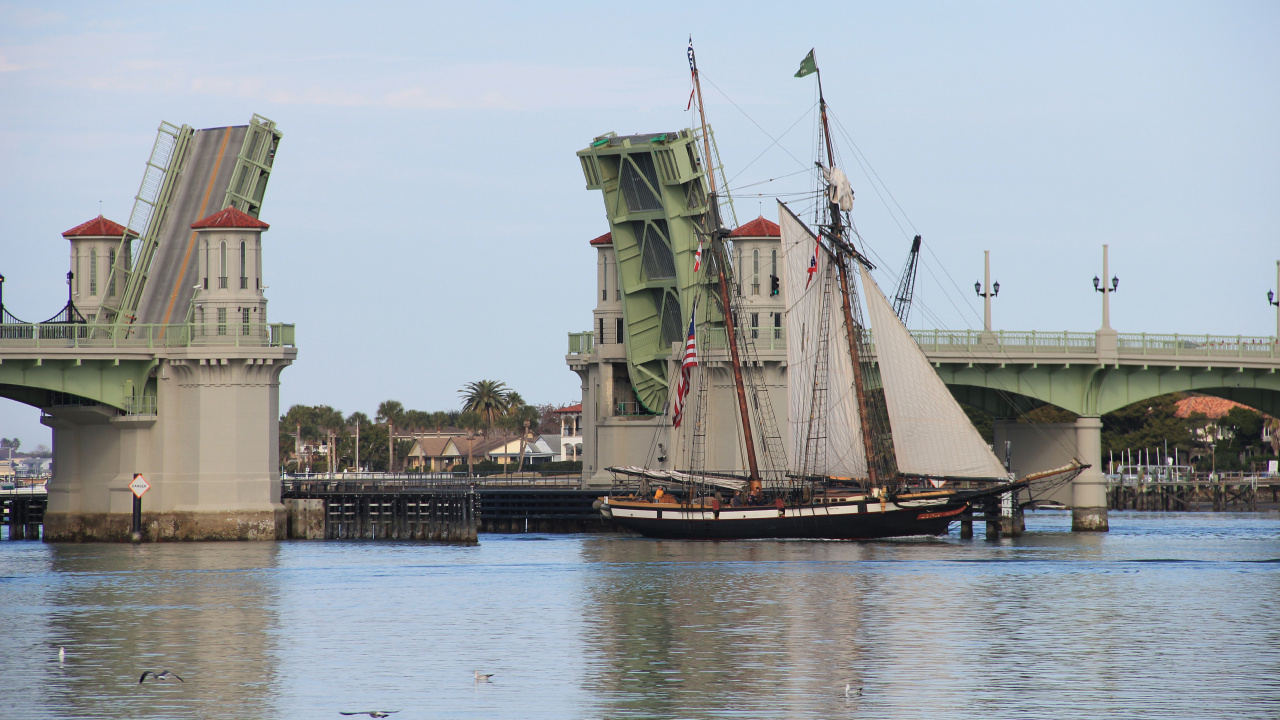 Обои Барка, Бригантина, Бриг, парусник, лодка в разрешении 1280x720