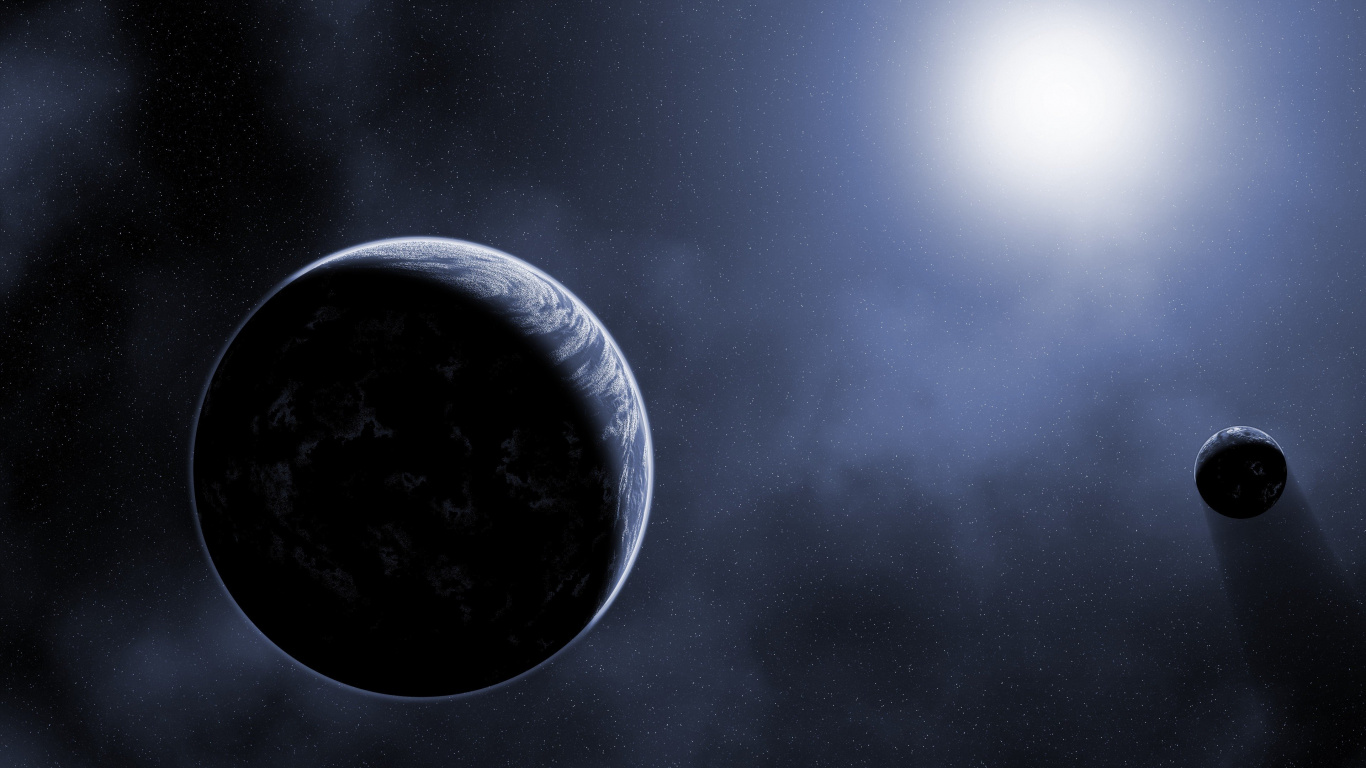 Обои астрономический объект, космическое пространство, атмосфера, планета, космос в разрешении 1366x768