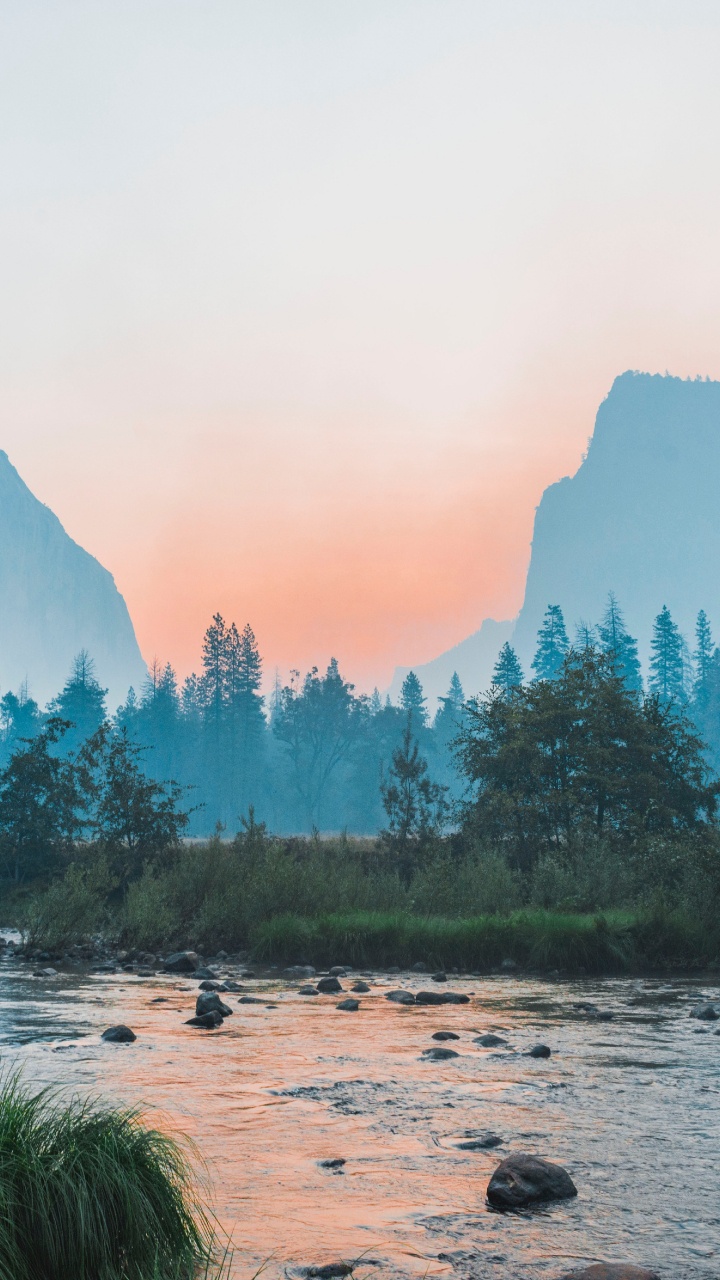 Обои пейзажная живопись, живопись, 42запад, вода, облако в разрешении 720x1280