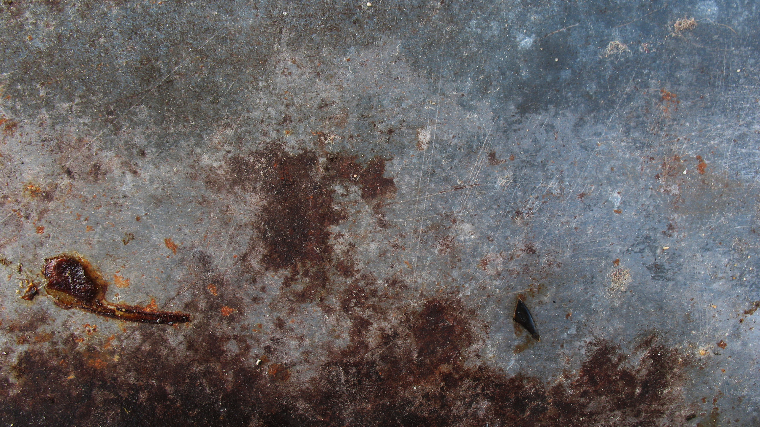 Обои текстура, ржавчина, металл, наклейка, тяжелый металл в разрешении 2560x1440