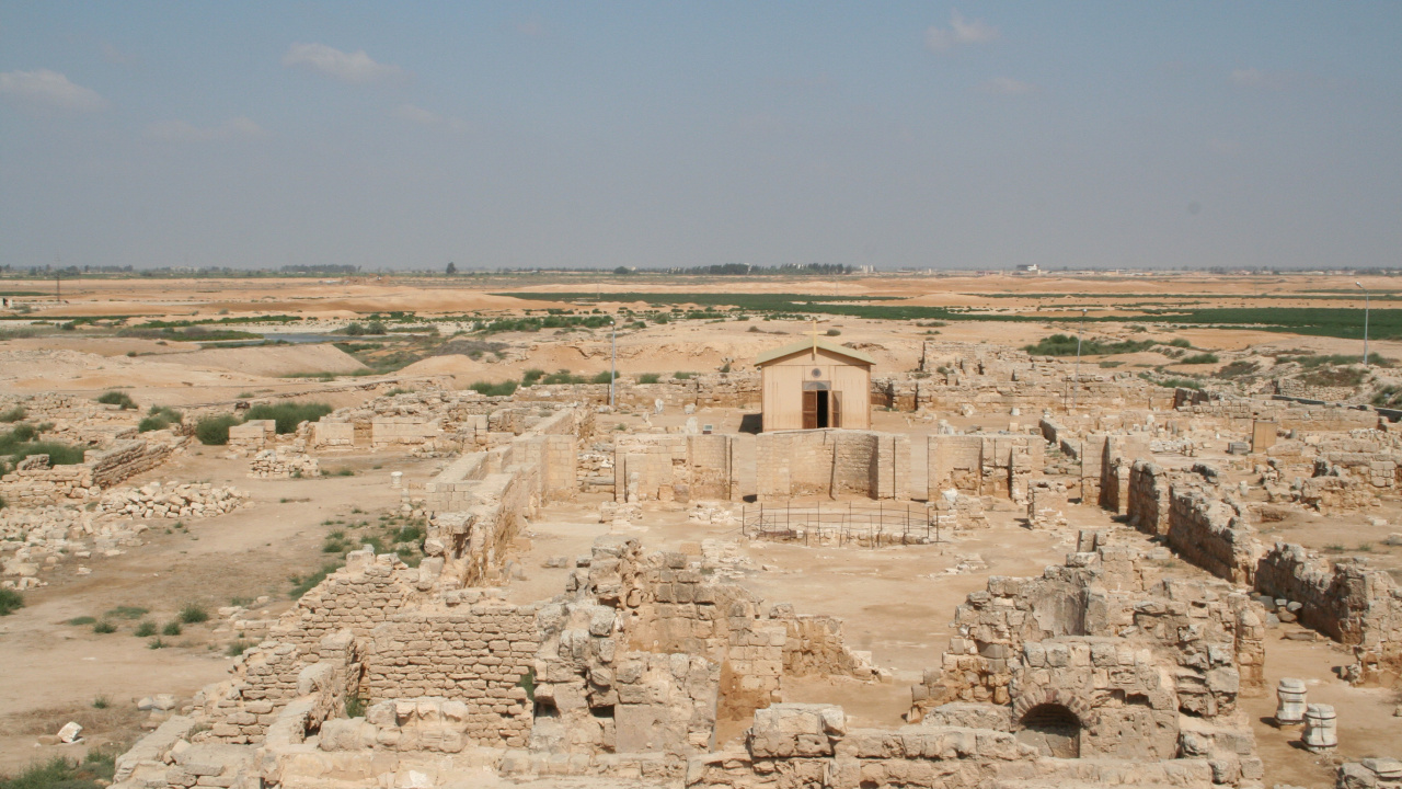 Обои базилика, историческое место, древняя история, археологический памятник, развалины в разрешении 1280x720