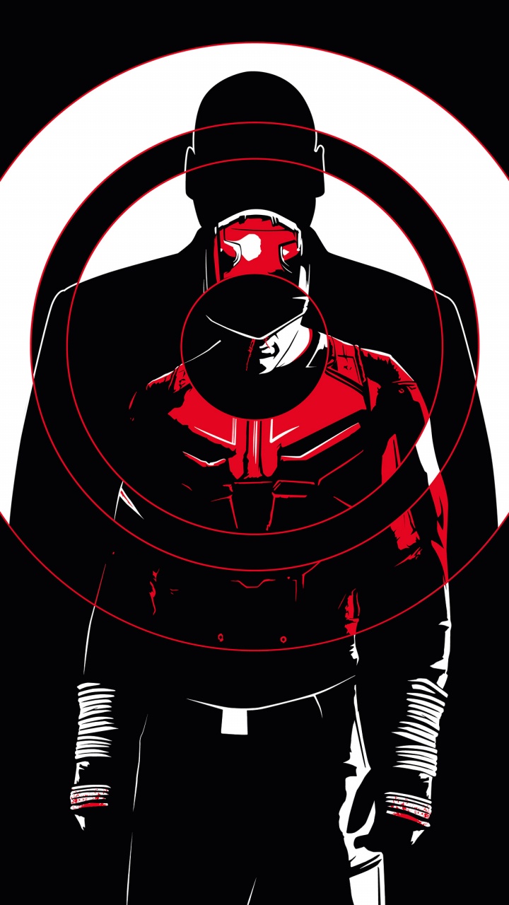 Обои Мэтт Мердок, шкворень, Сезон Сорвиголова Чудес 3, постер, marvel в разрешении 720x1280