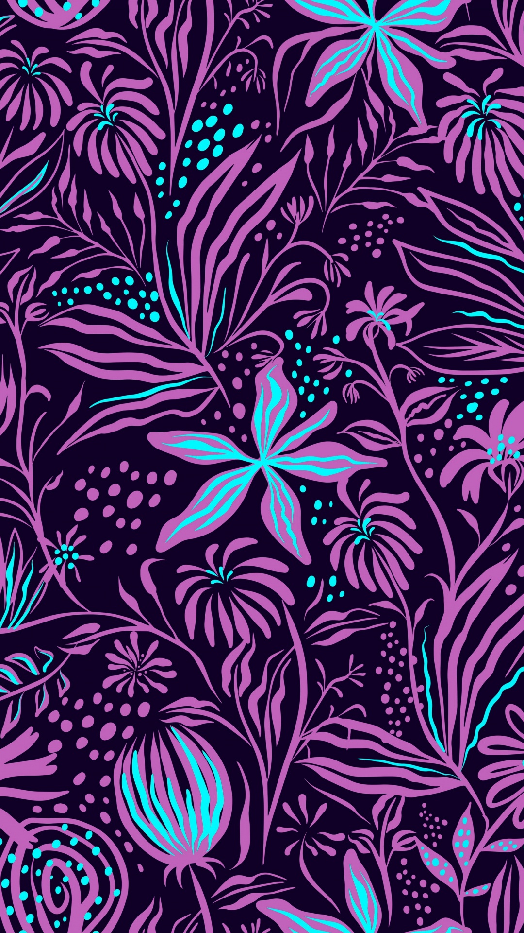 Обои узор, пурпур, дизайн, пурпурный цвет, цветок в разрешении 1080x1920