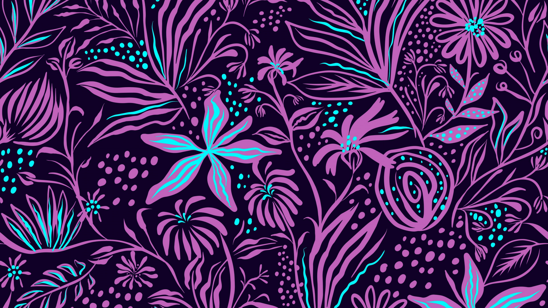 Обои узор, пурпур, дизайн, пурпурный цвет, цветок в разрешении 1920x1080
