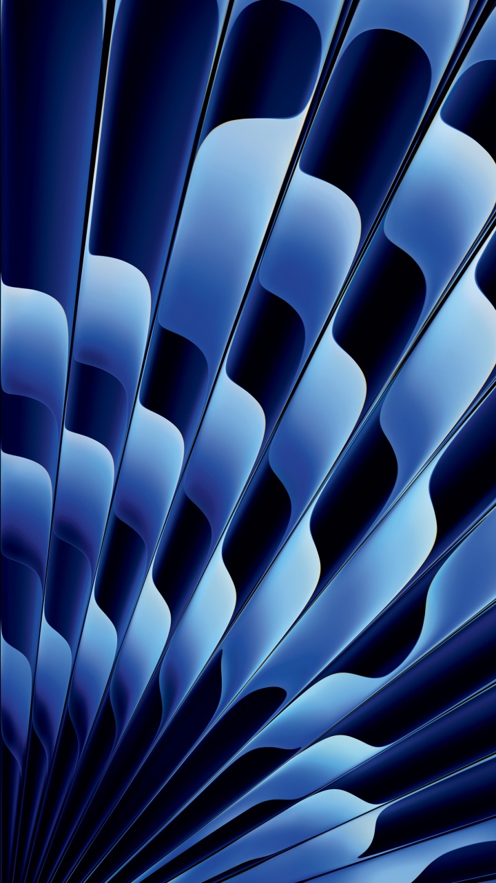 Обои Apple МасВоок Pro, iMac, яблоко, 8Гб, синий в разрешении 720x1280