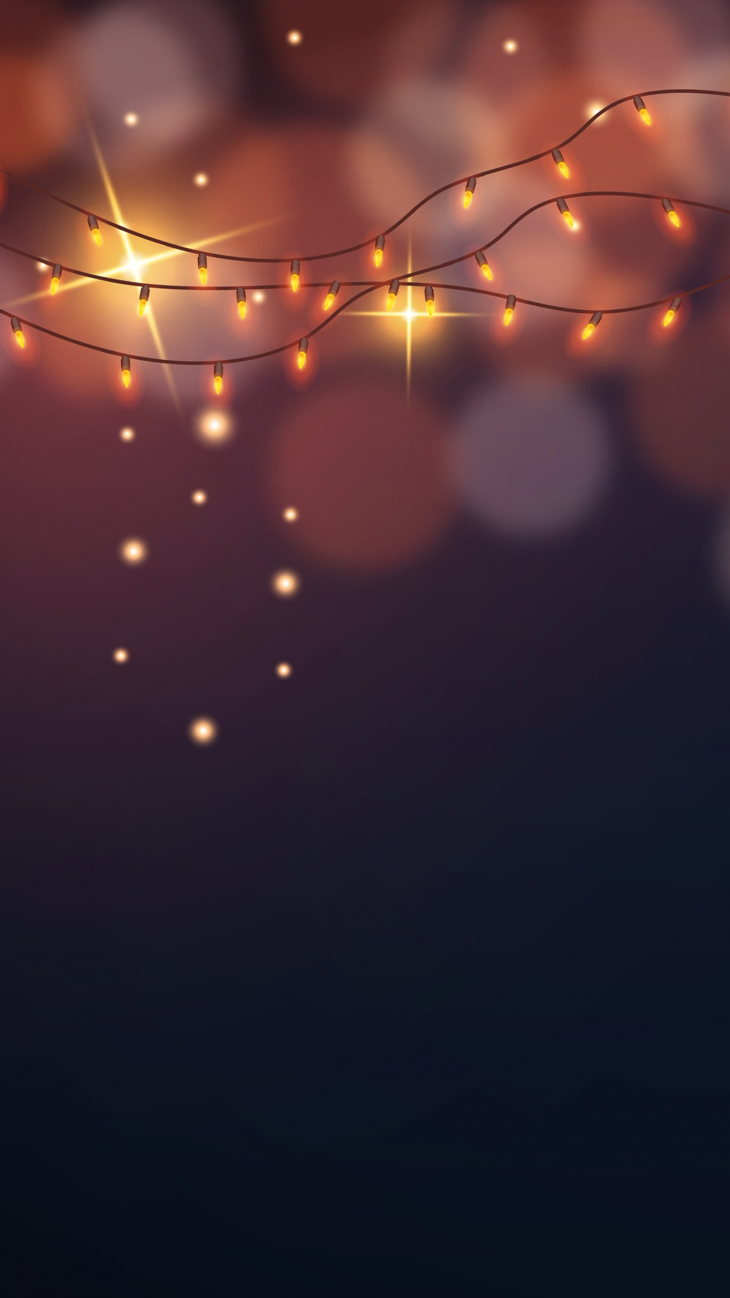 Обои отражение, вилла Констанс Холл, вода, растение, освещение в разрешении 1440x2560