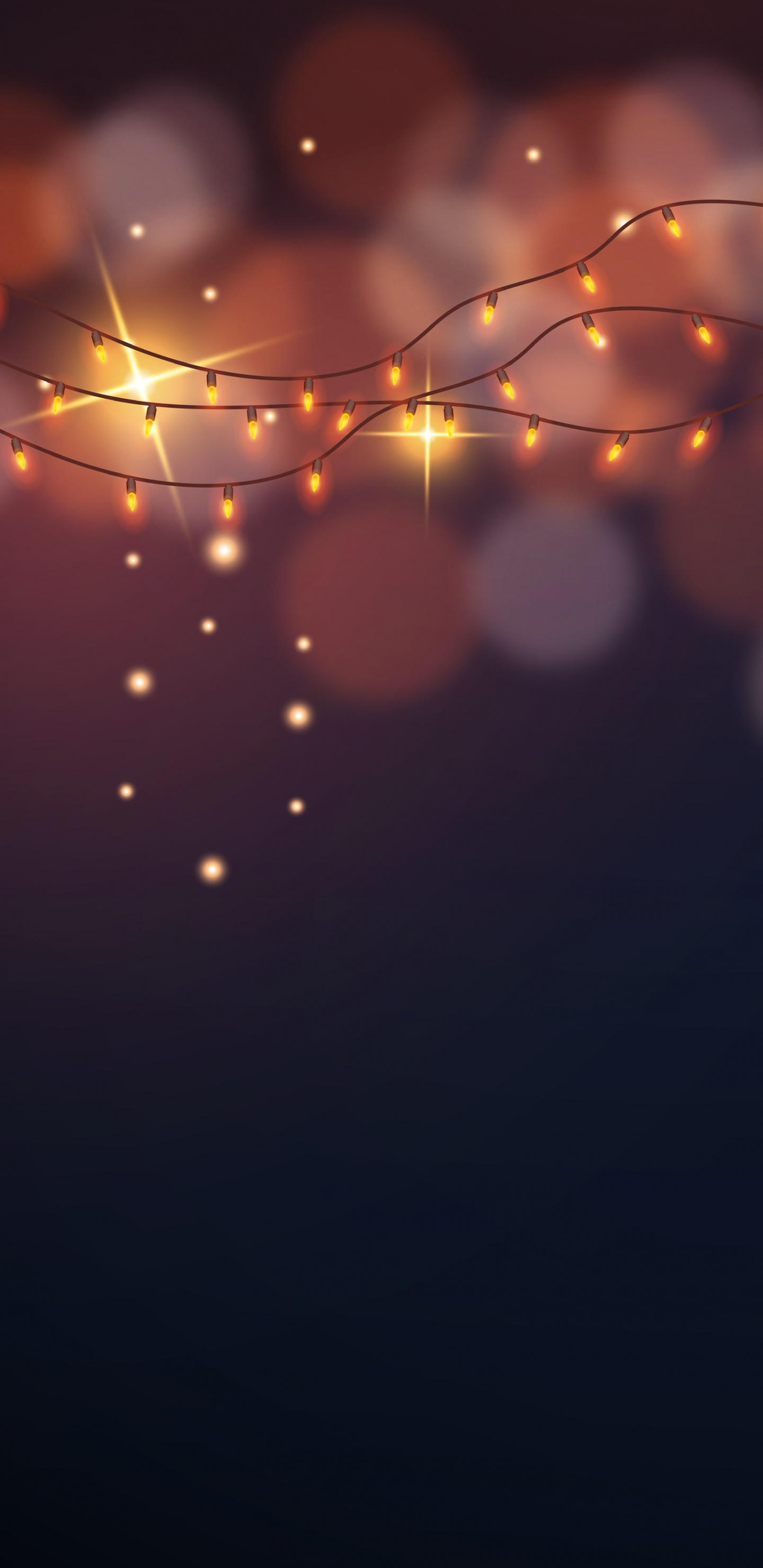 Обои отражение, вилла Констанс Холл, вода, растение, освещение в разрешении 1440x2960