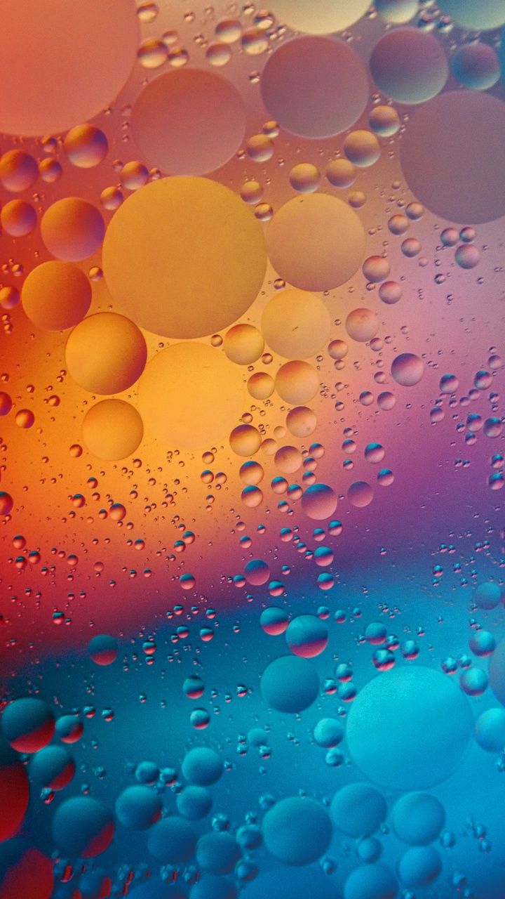 Обои пузырь обои, пузырь, цветной, вода, красочность в разрешении 720x1280