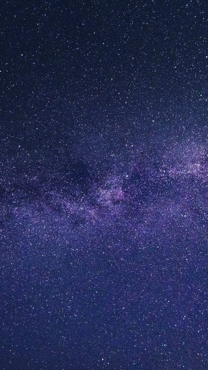 Обои Галактика, пурпур, Фиолетовый, атмосфера, синий в разрешении 720x1280
