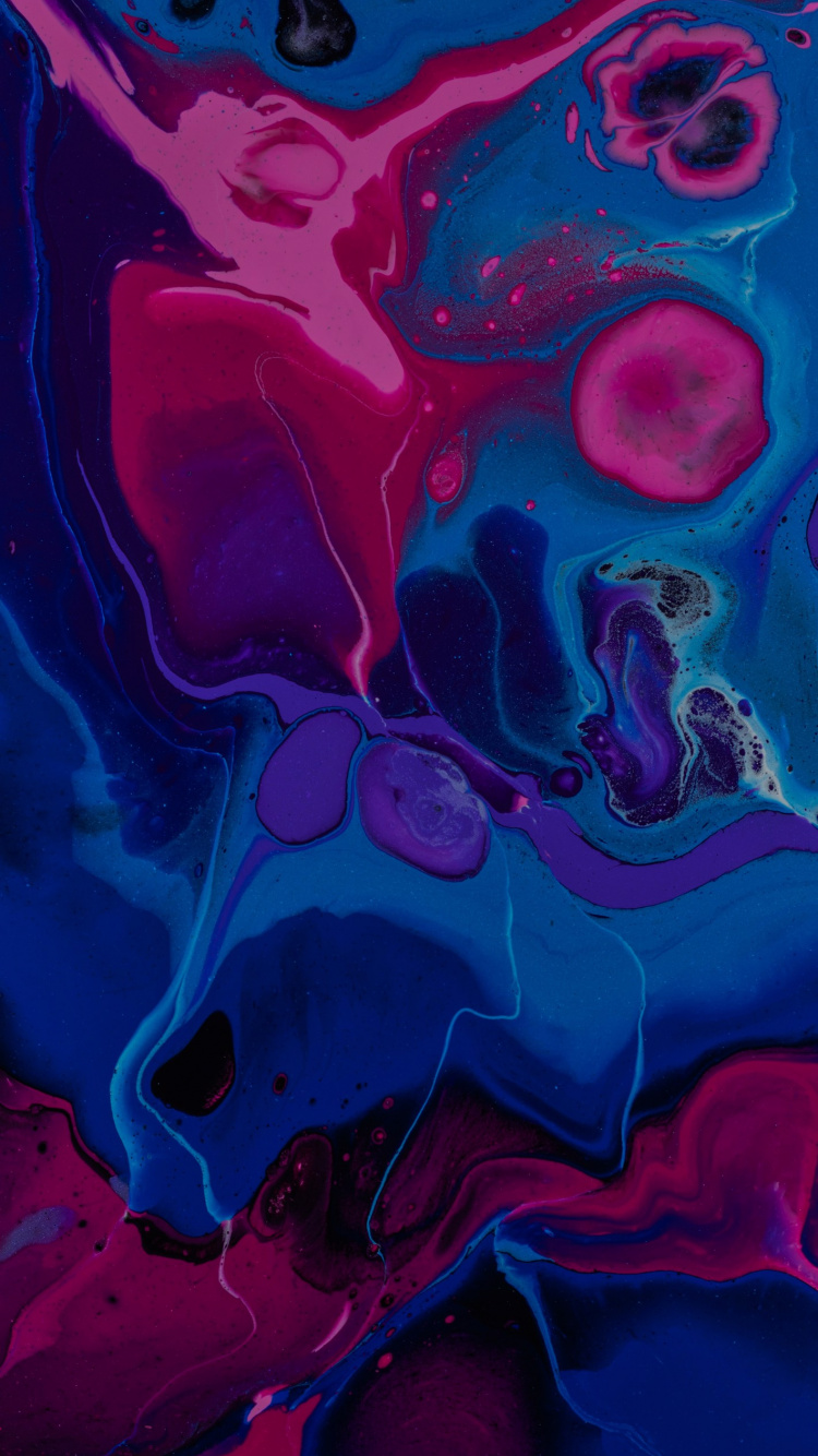 Обои абстрактное искусство, арт, живопись, современное искусство, спотифай в разрешении 750x1334