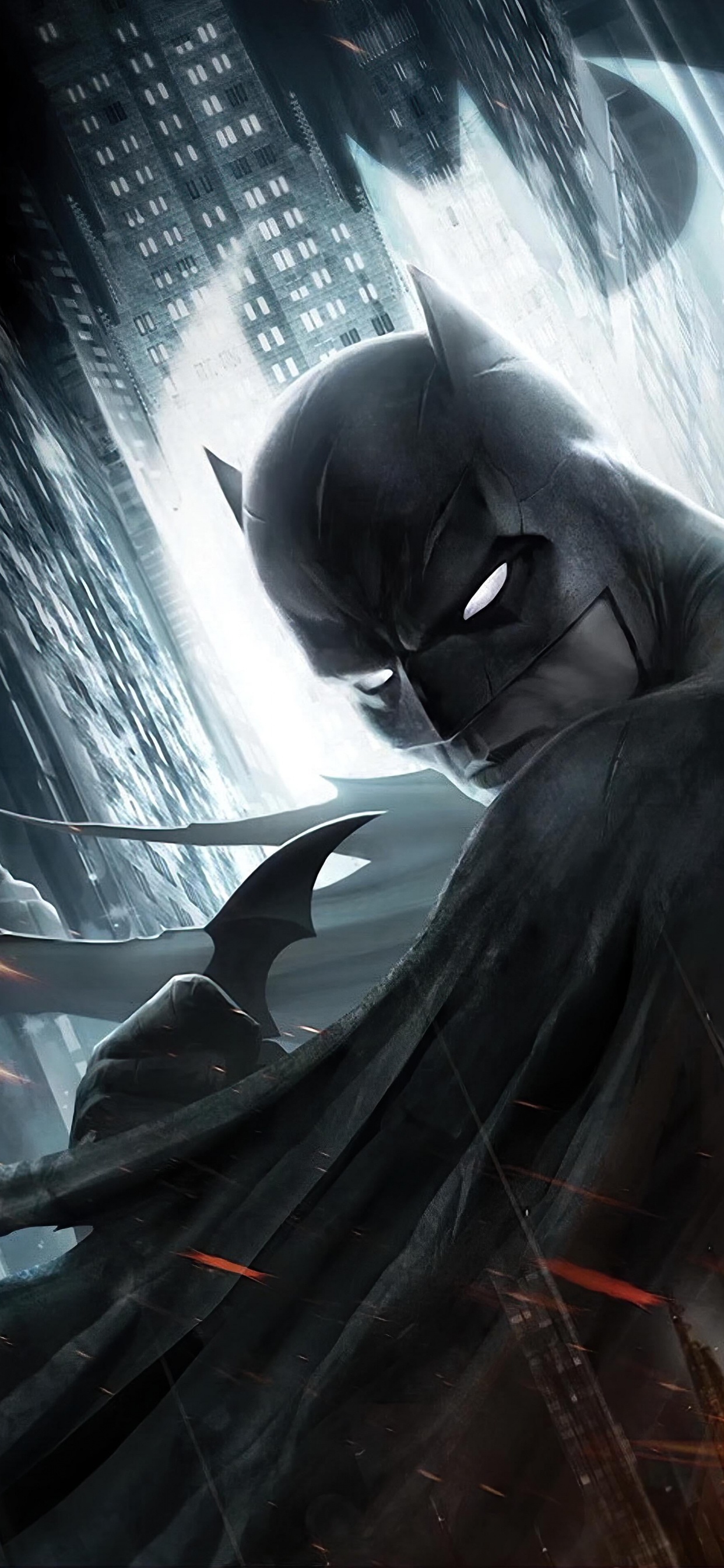 Обои Бэтмен, Робин, Кэрри Келли, 2013, Вселенная DC в разрешении 1242x2688