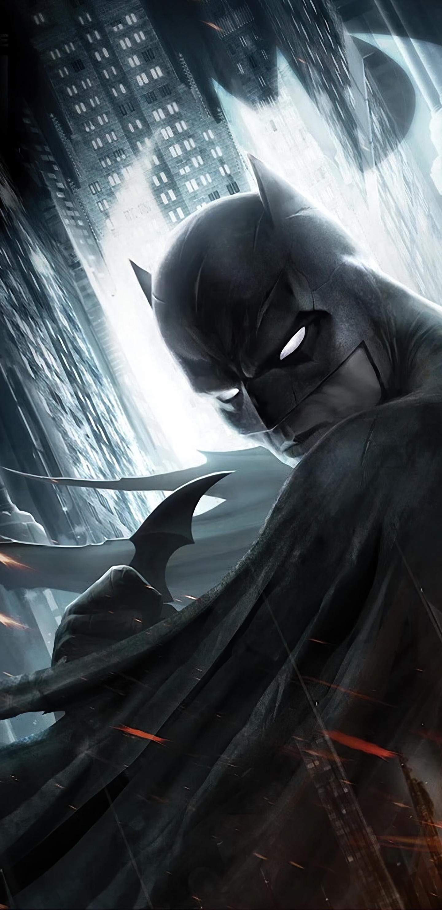 Обои Бэтмен, Робин, Кэрри Келли, 2013, Вселенная DC в разрешении 1440x2960