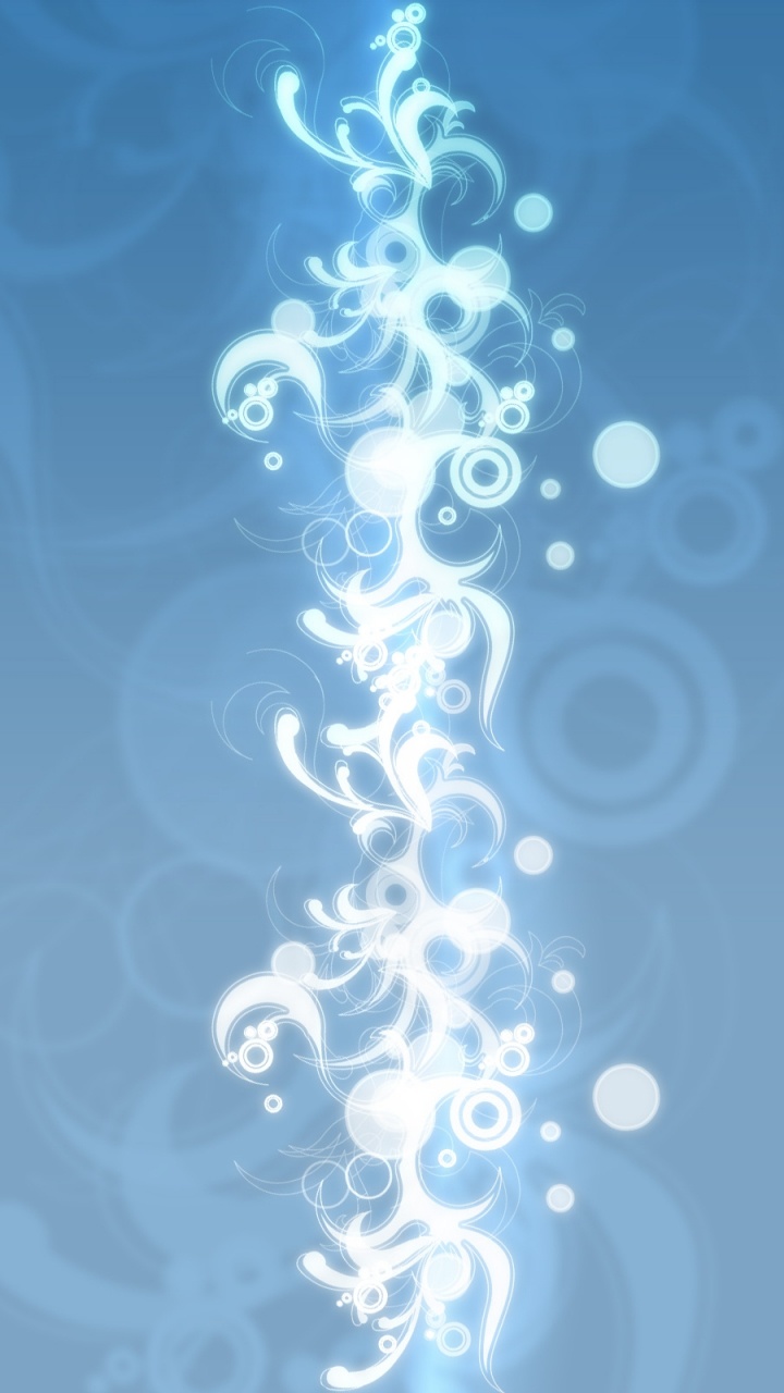 Обои синий, электрик, шрифт, синий электрик, синий цвет в разрешении 720x1280