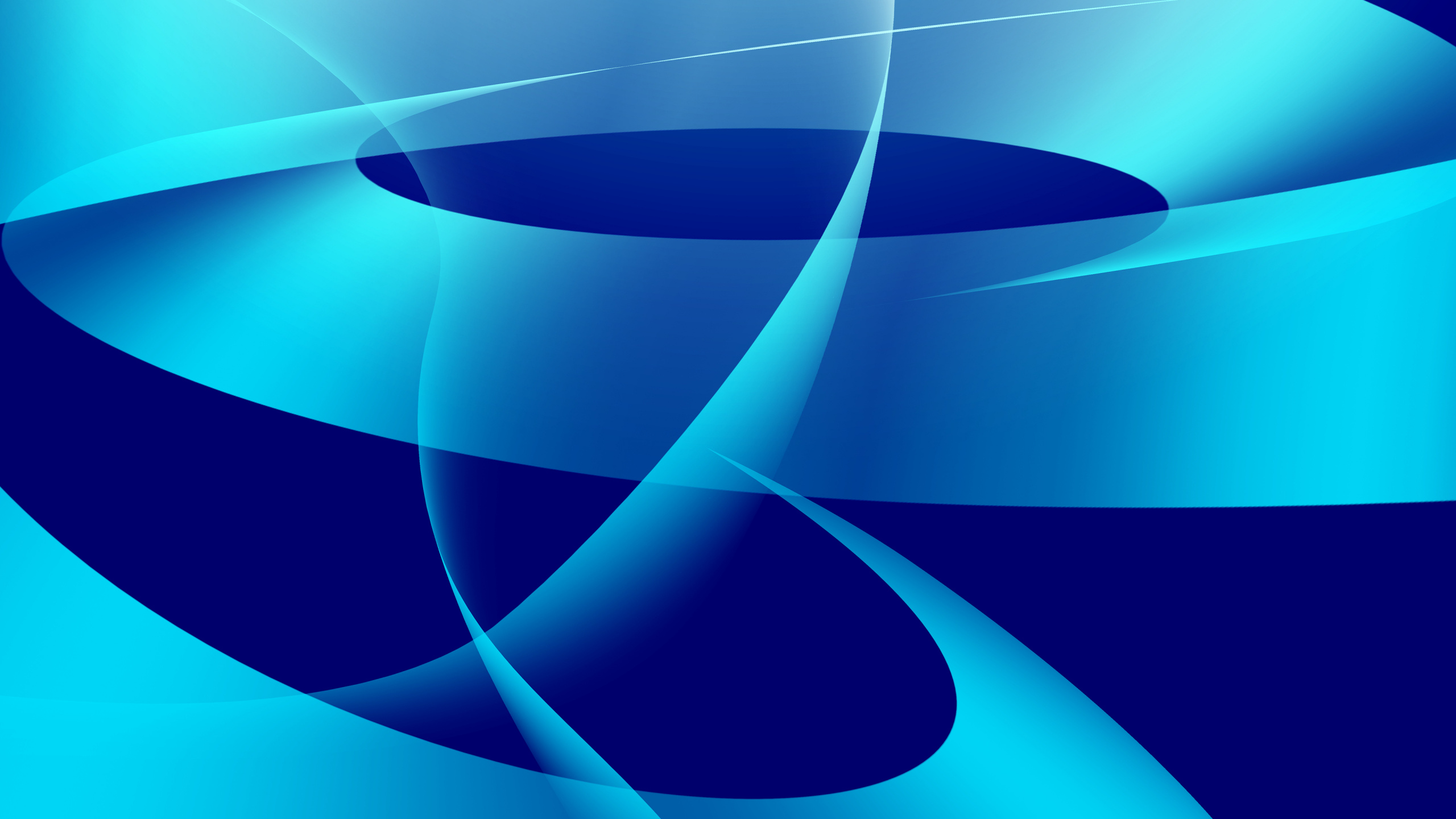 Обои синий, Аква, вода, линия, электрик в разрешении 2560x1440