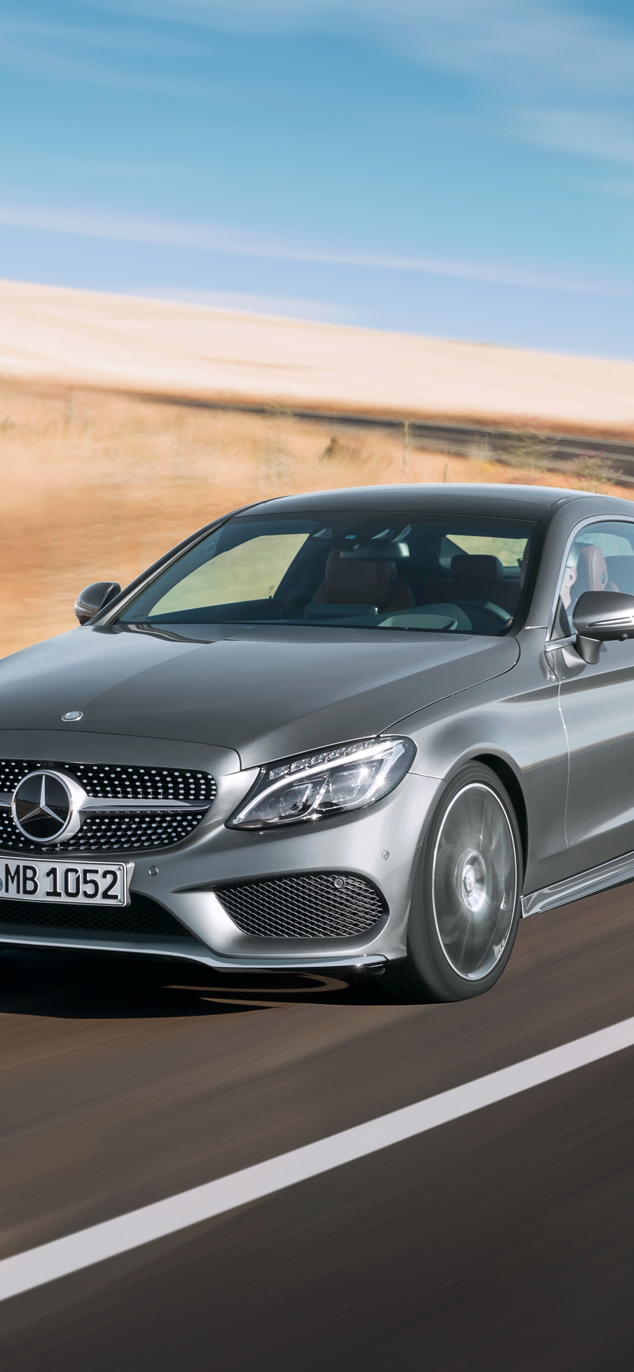 Обои 2017 Мерседес-Бенц-С300-Купе, 2016 Мерседес-Бенц С-Класс, авто, кузов купе, седан в разрешении 1242x2688