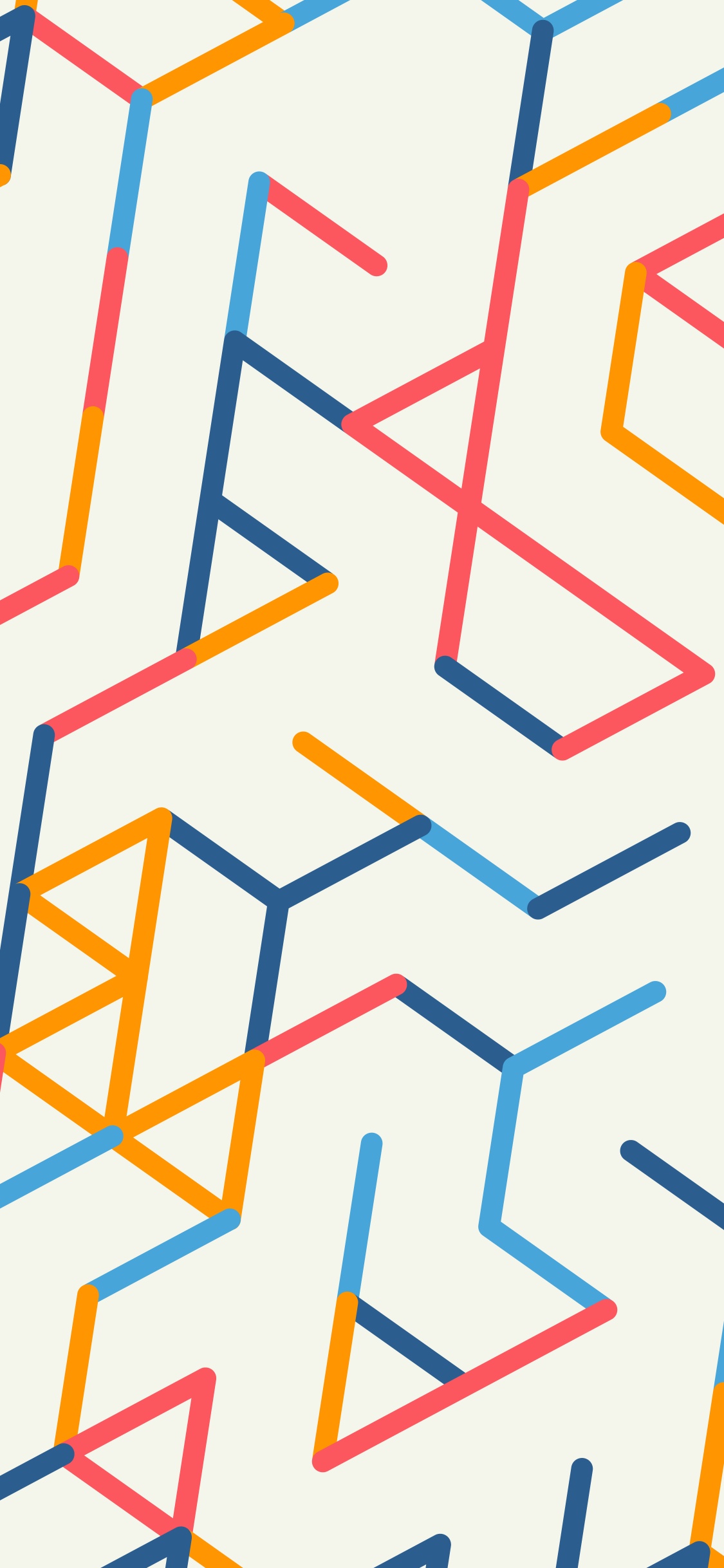 Обои треугольник, графический дизайн, арт, смартфон, дизайн в разрешении 1125x2436