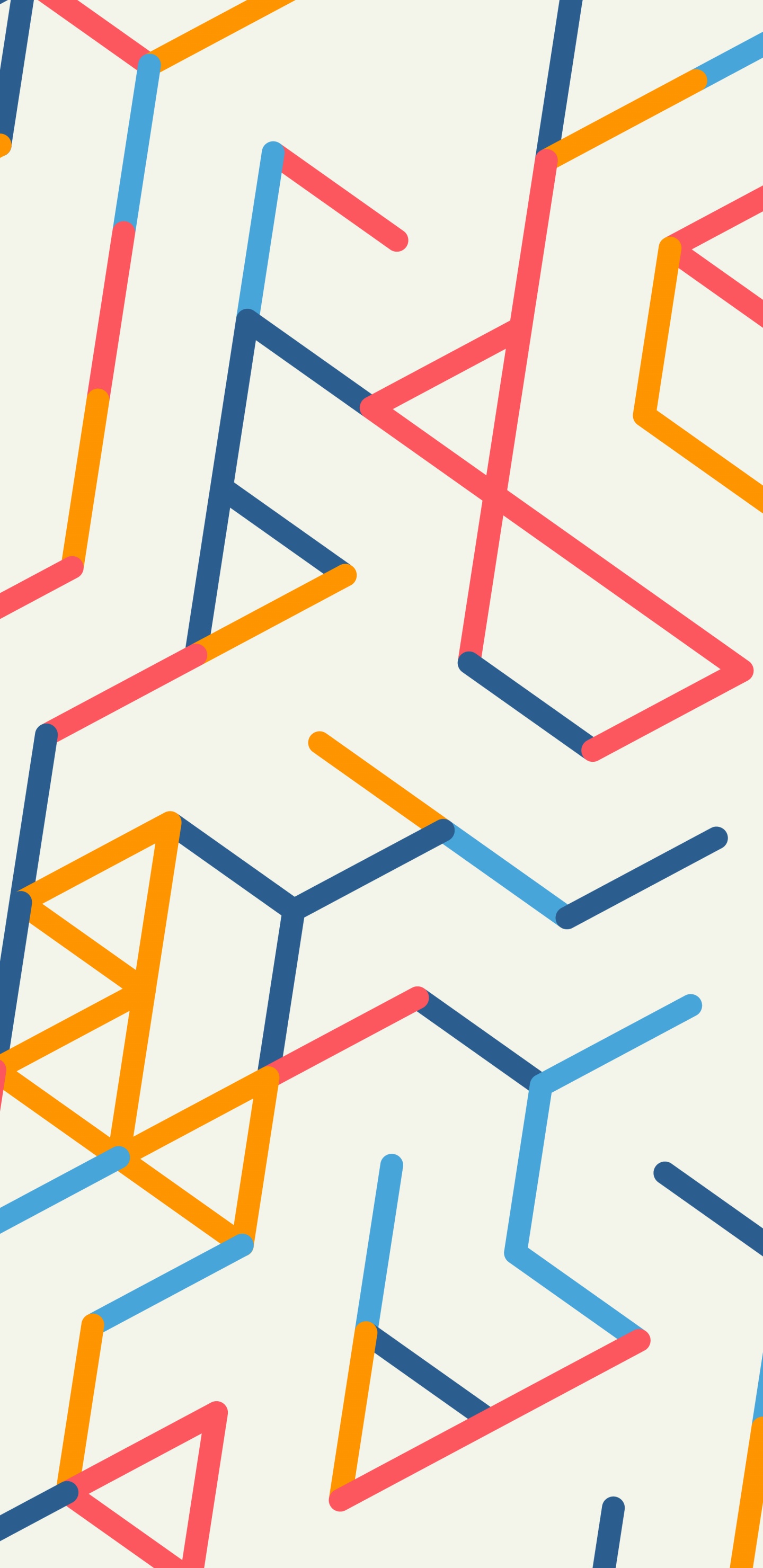 Обои треугольник, графический дизайн, арт, смартфон, дизайн в разрешении 1440x2960