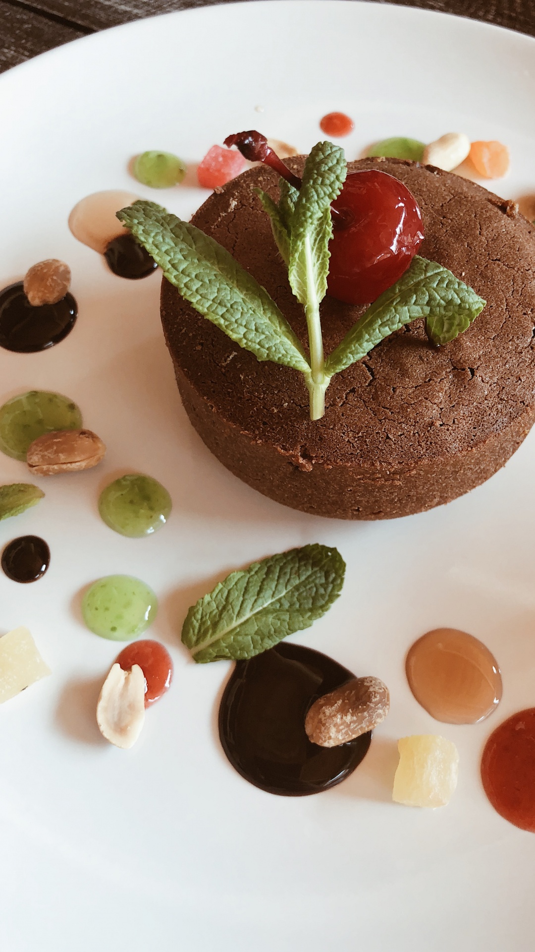 Обои замороженный десерт, рождественский пудинг, шоколад, пища, ингредиент в разрешении 1080x1920