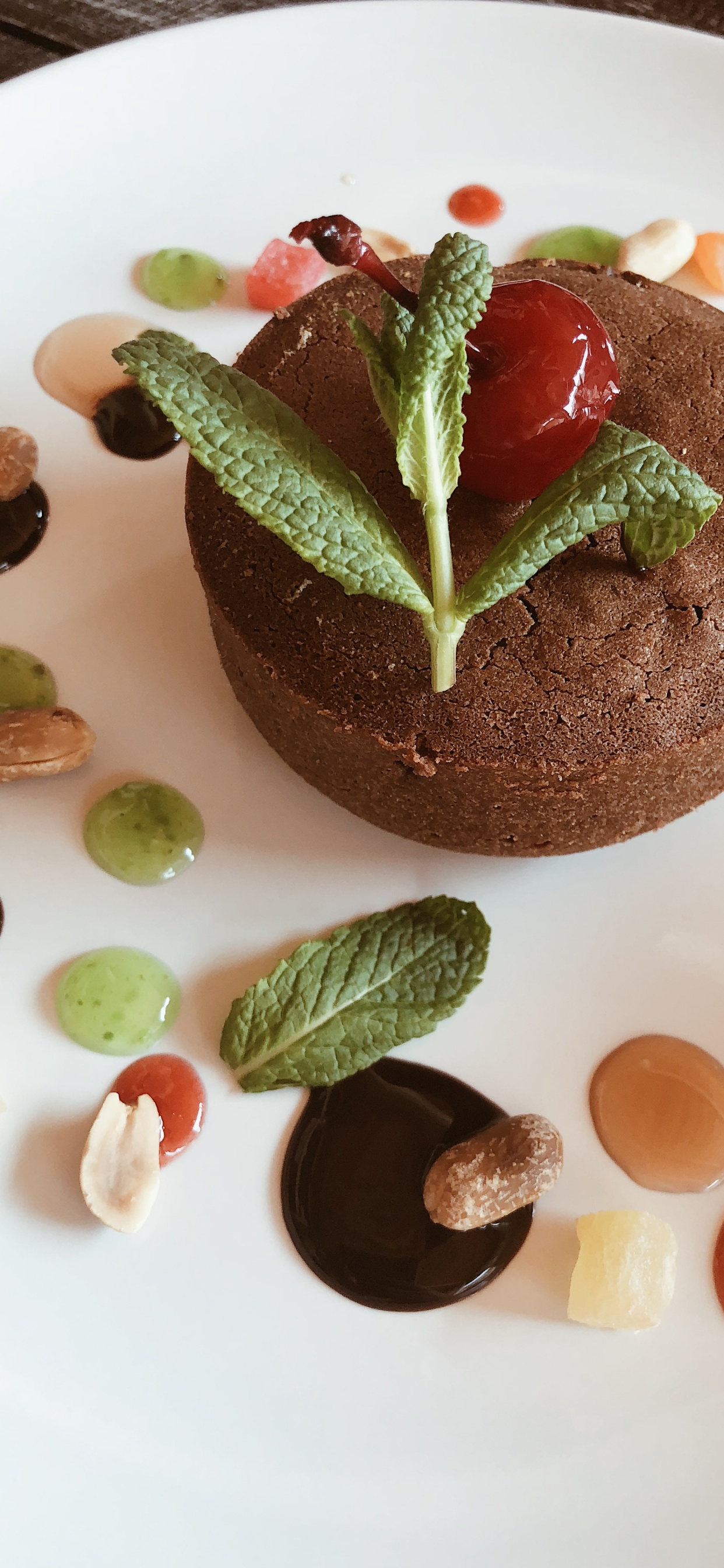 Обои замороженный десерт, рождественский пудинг, шоколад, пища, ингредиент в разрешении 1242x2688