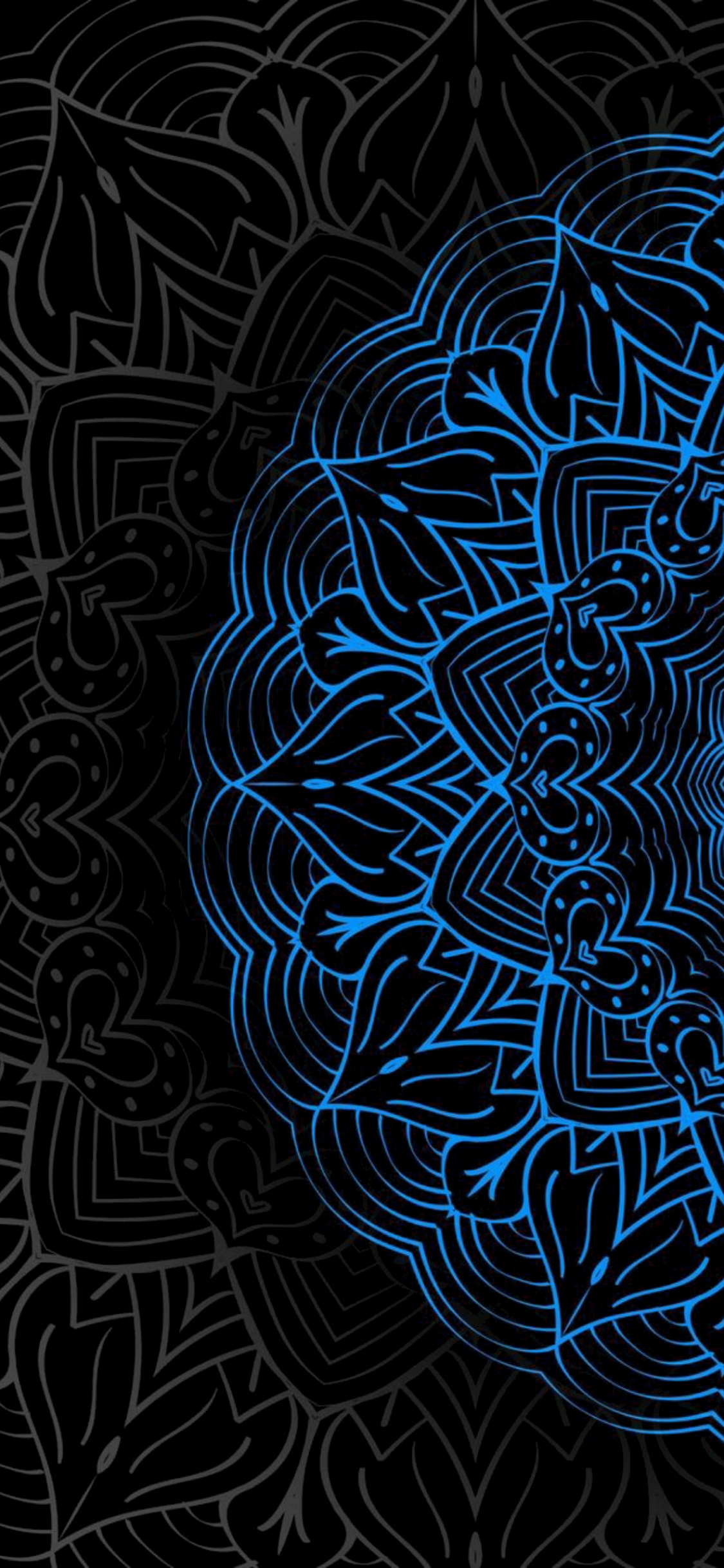 Обои узор, визуальное искусство, дизайн, психоделическое искусство, вода в разрешении 1125x2436